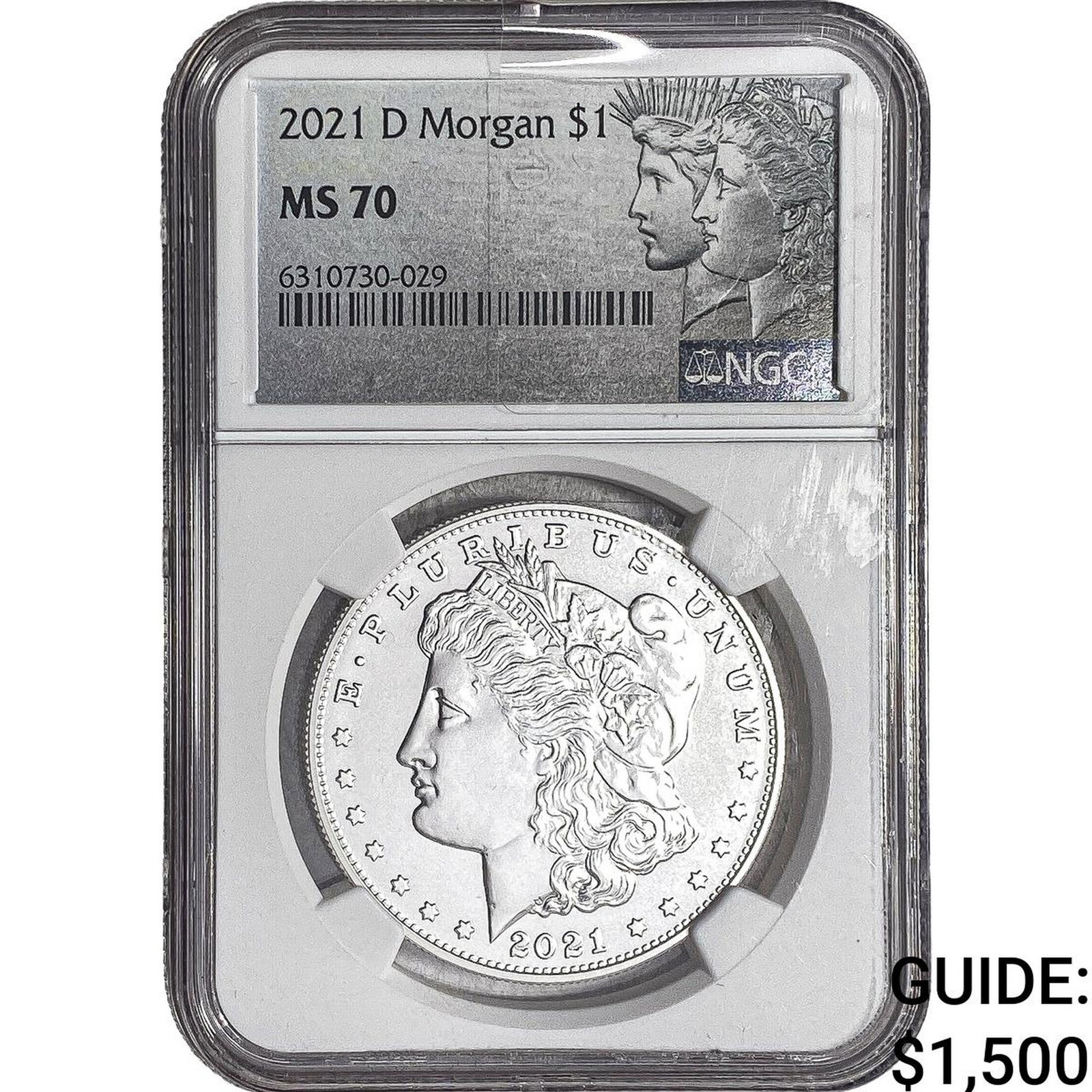 2021 Morgan Silver Dollar NGC MS70 (1 of 2)
