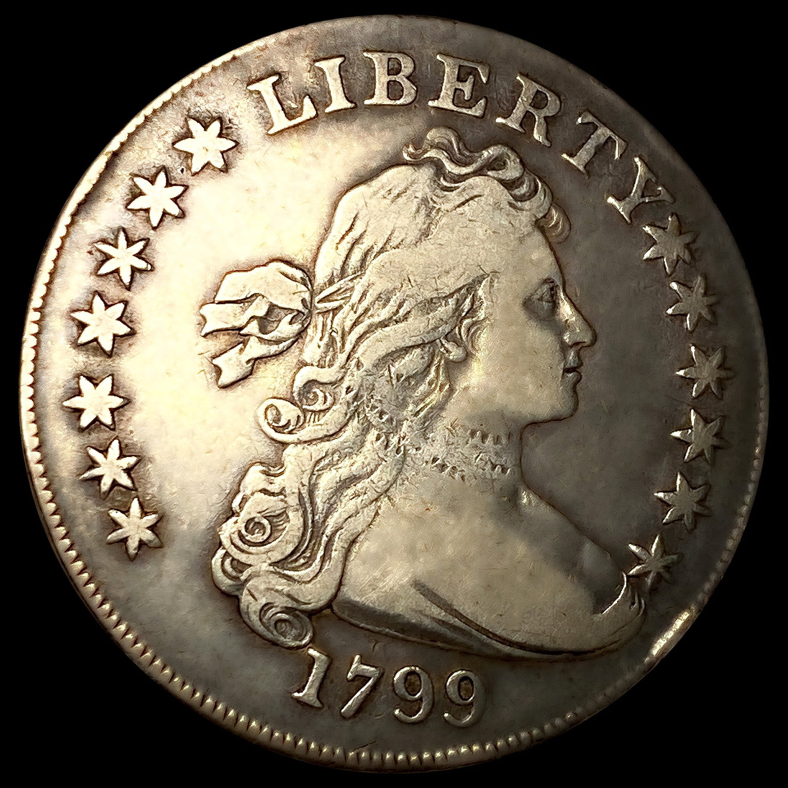 1799 Draped Bust Dollar (1 of 2)