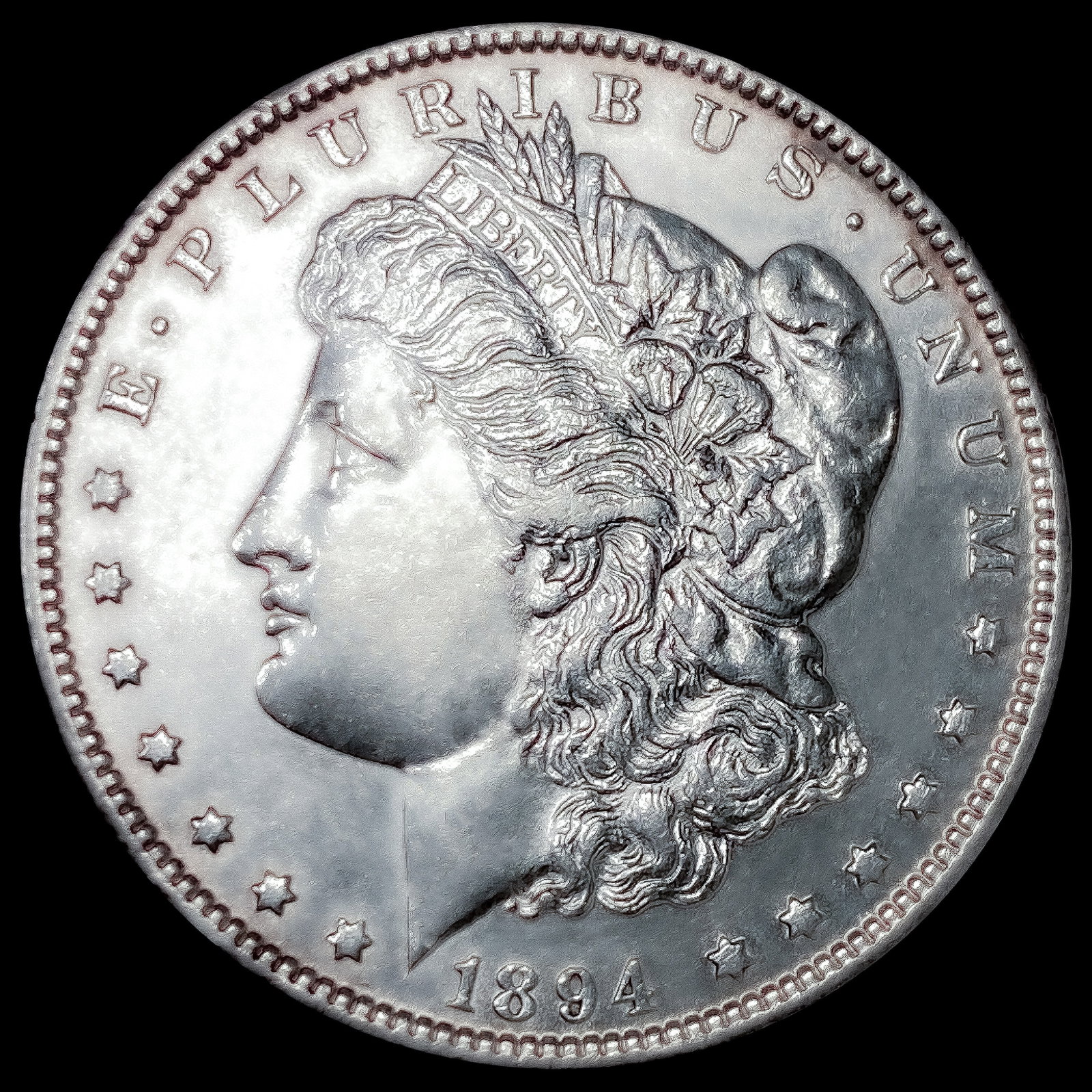 1894 Morgan Silver Dollar (1 of 2)
