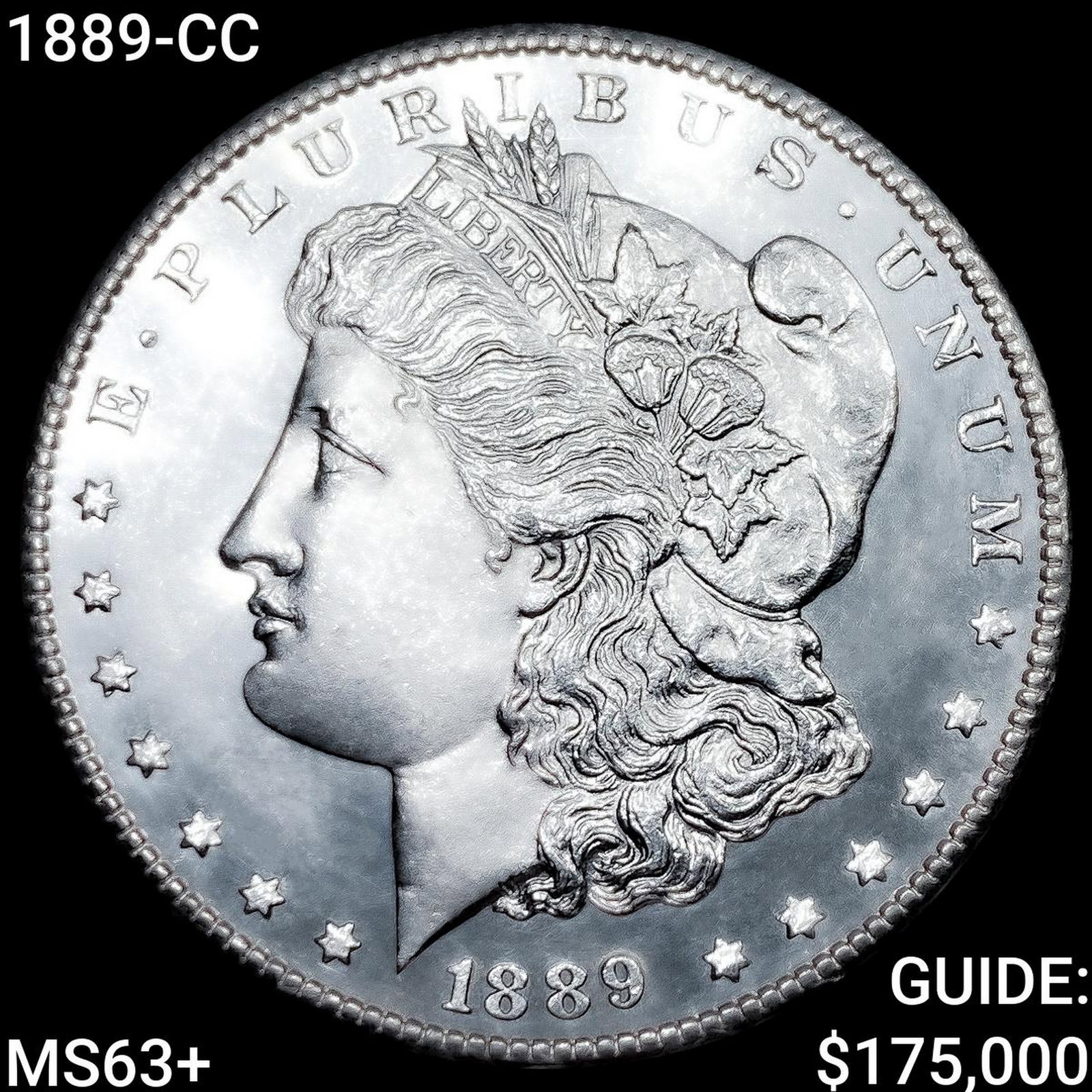1889-CC Morgan Silver Dollar (1 of 2)