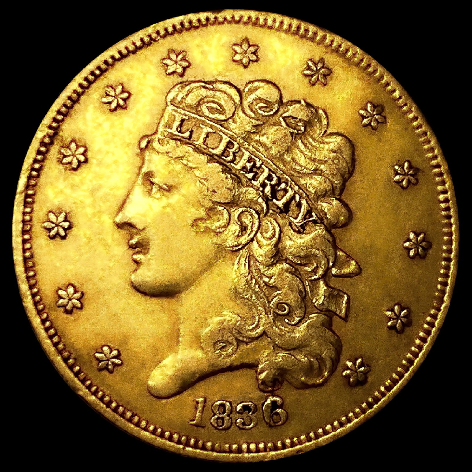 1835 $5 Gold Half Eagle (1 of 2)