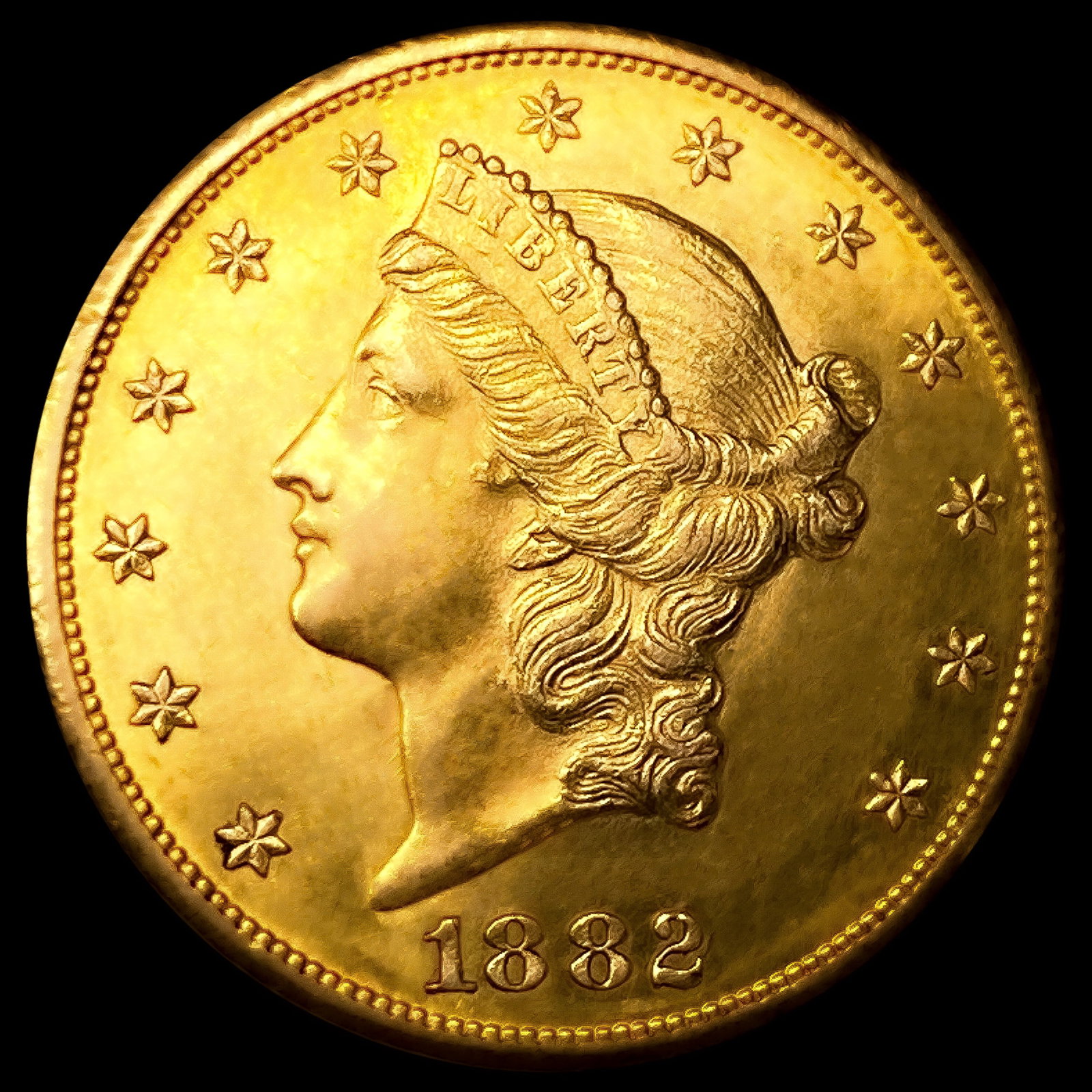 1882-CC $20 Gold Double Eagle (1 of 2)