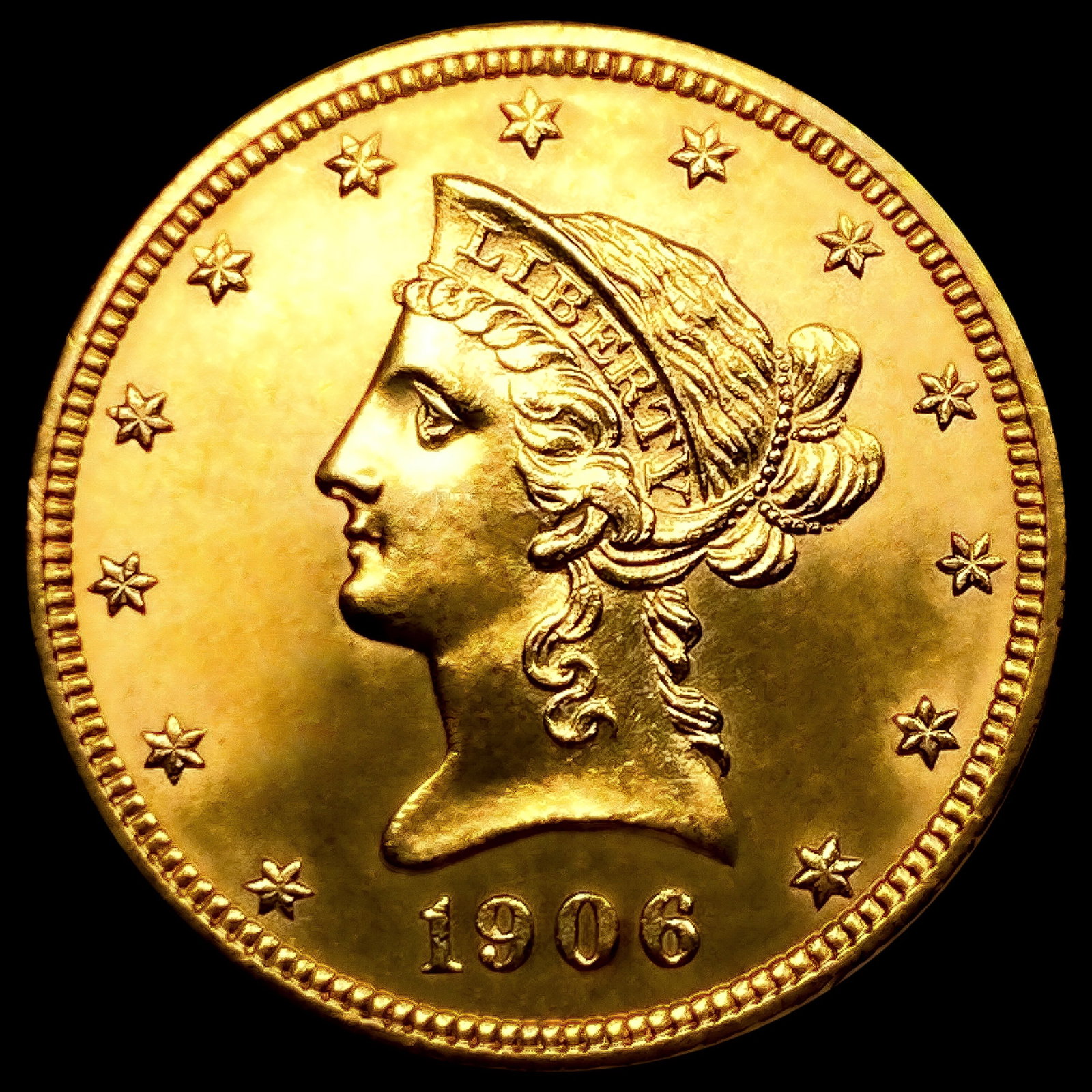 1906-O $10 Gold Eagle (1 of 2)