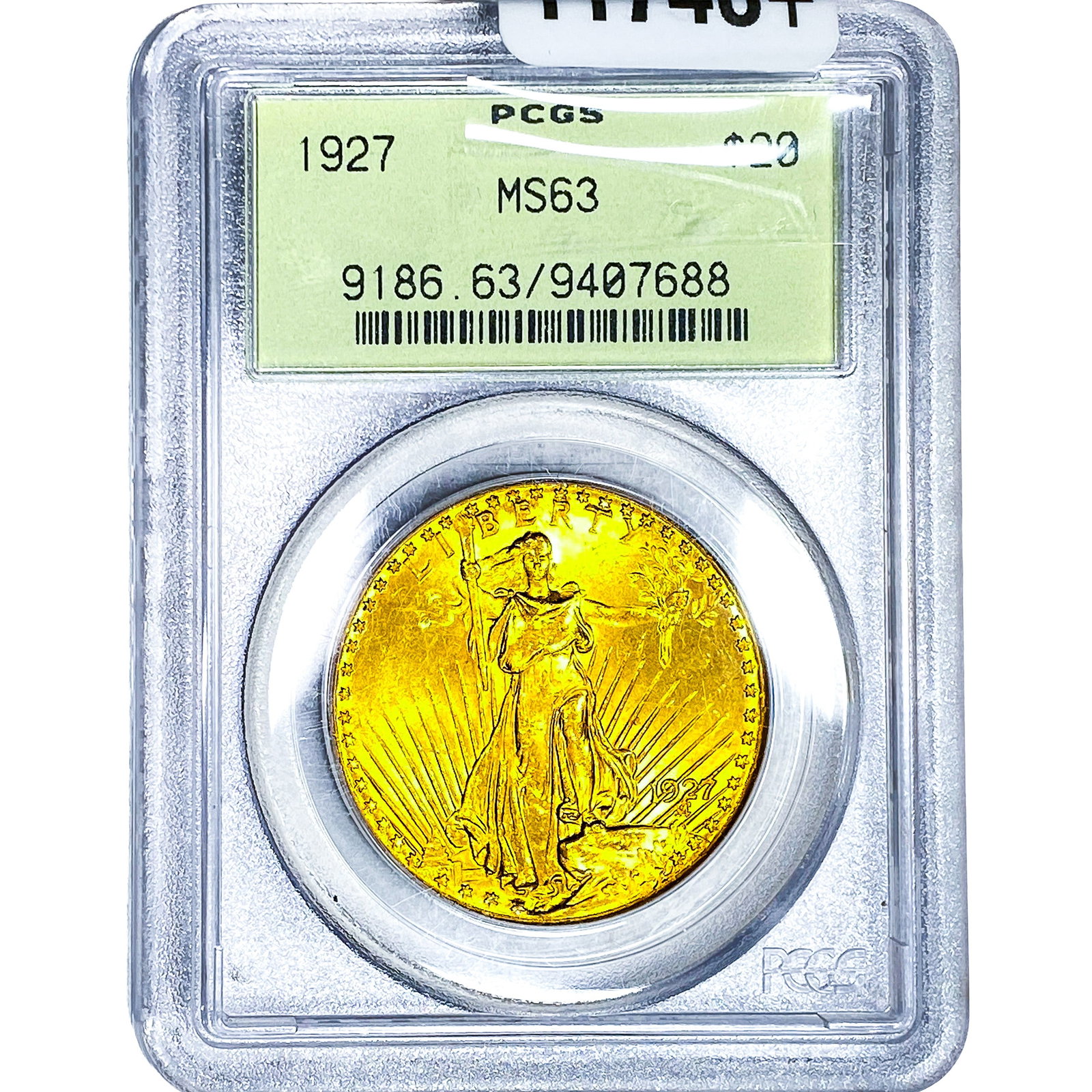 1927 $20 Gold Double Eagle PCGS MS63 (1 of 4)