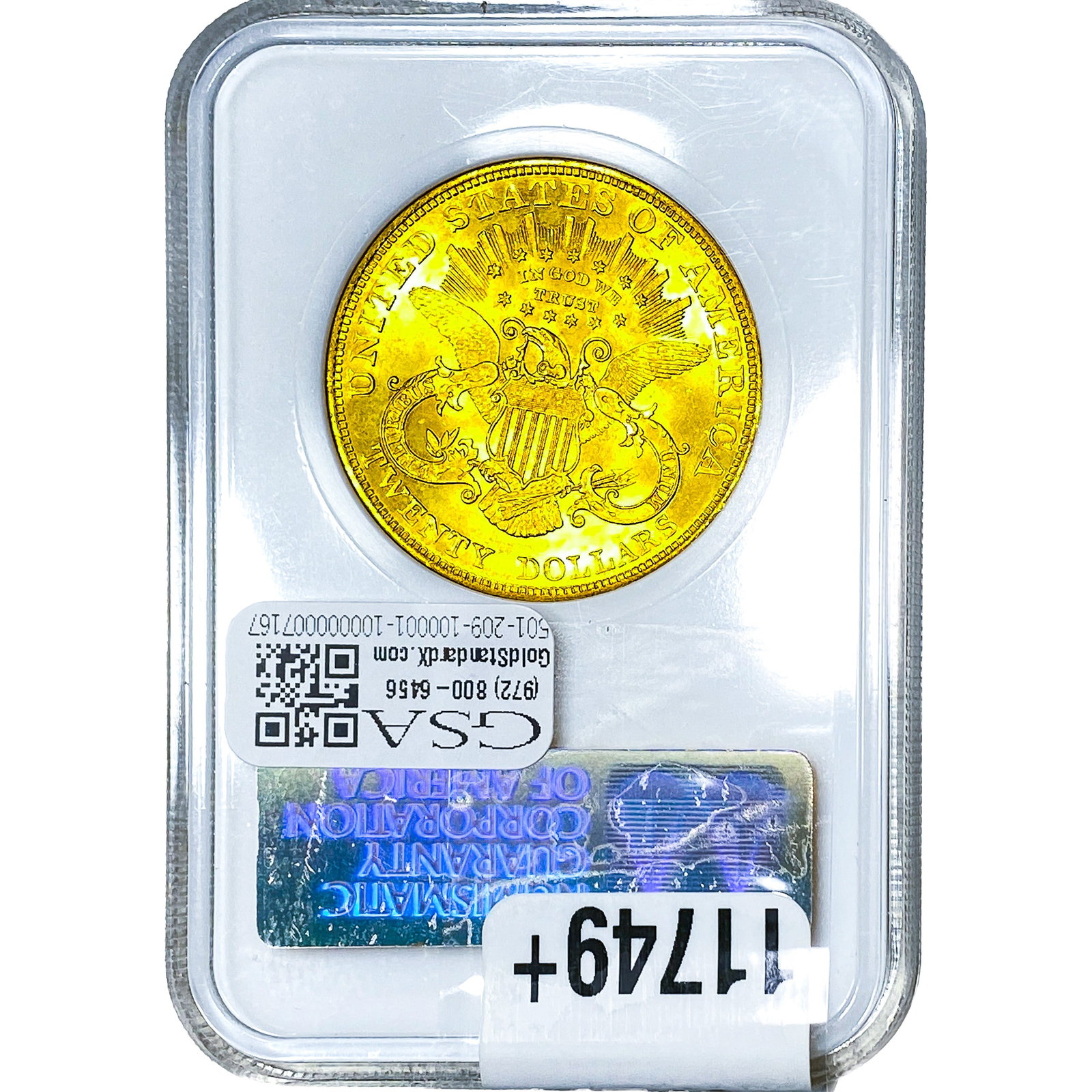 1904 $20 Gold Double Eagle NGC MS63 - 2