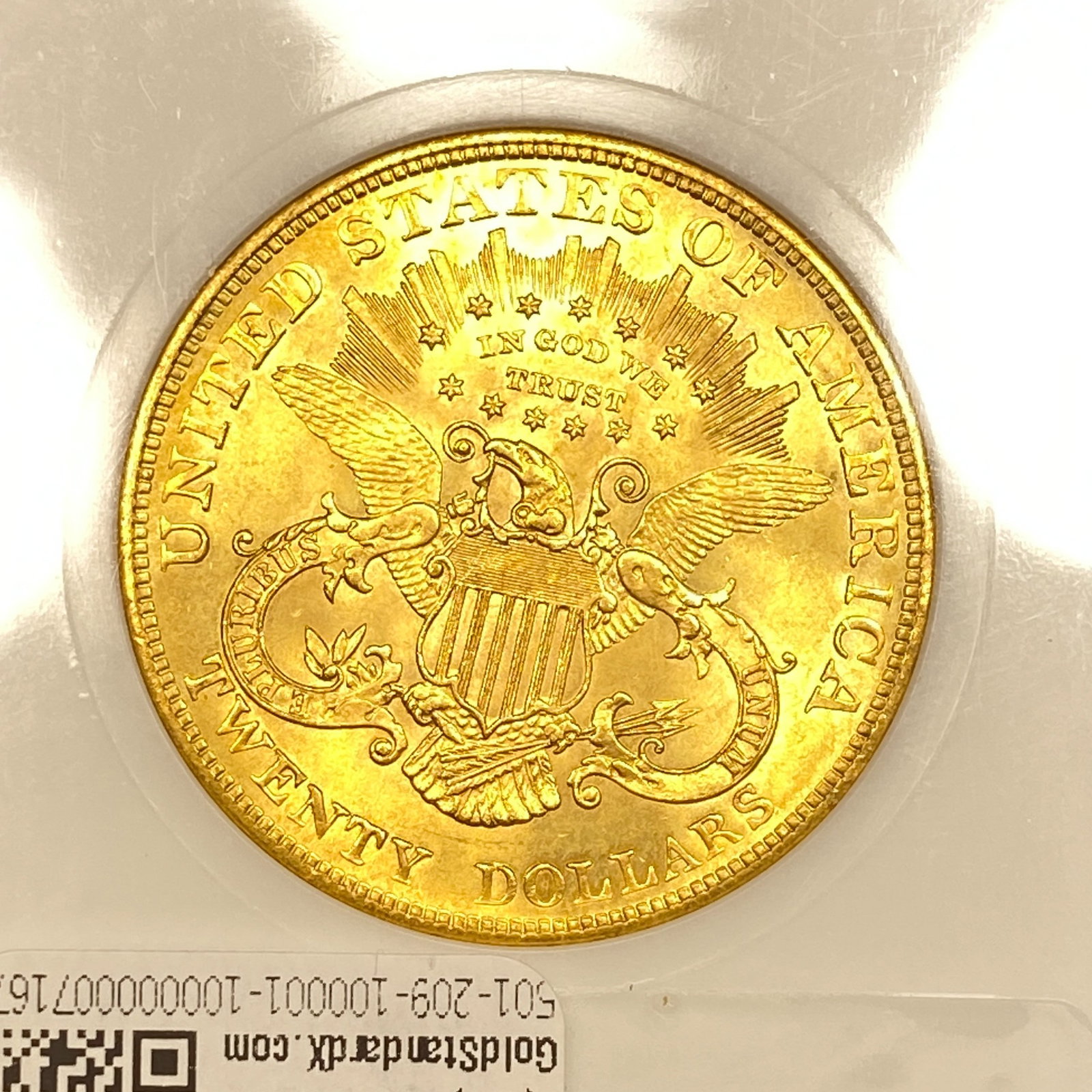 1904 $20 Gold Double Eagle NGC MS63 - 4