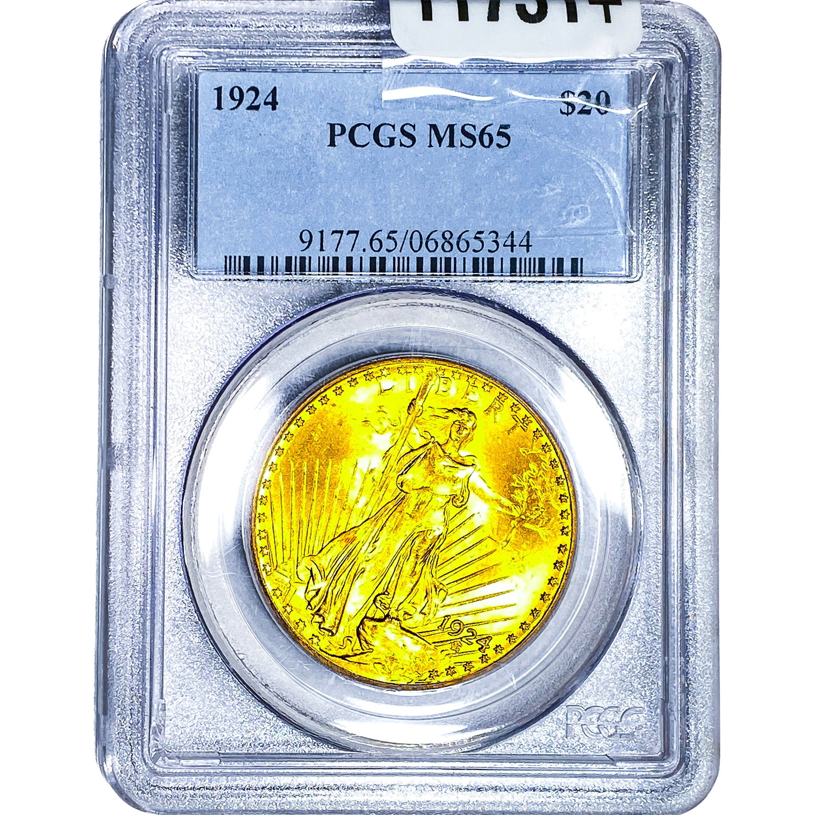 1924 $20 Gold Double Eagle PCGS MS65 (1 of 4)