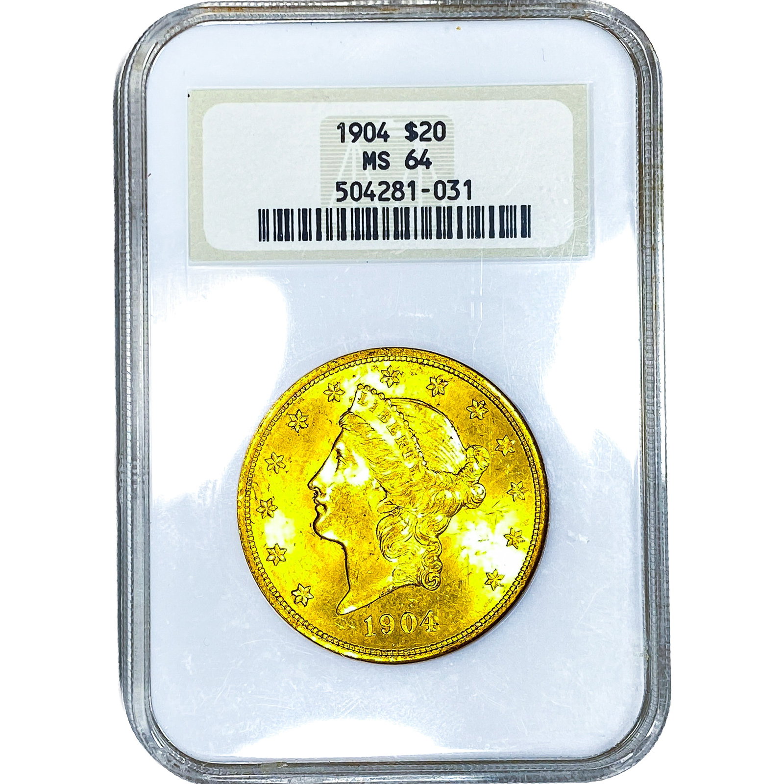 1904 $20 Gold Double Eagle NGC MS64 (1 of 4)