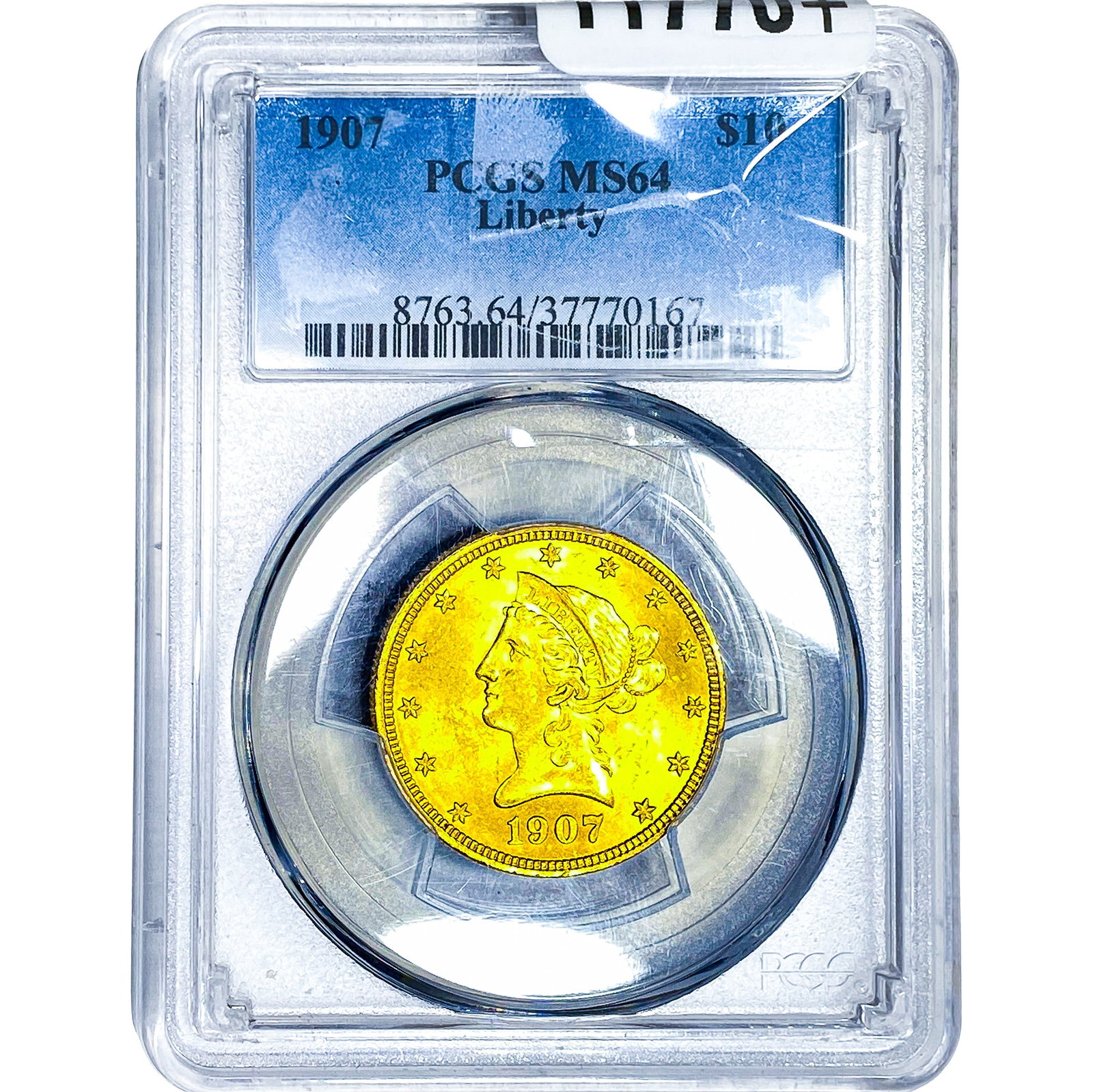 1907 $10 Gold Eagle PCGS MS64 (1 of 4)