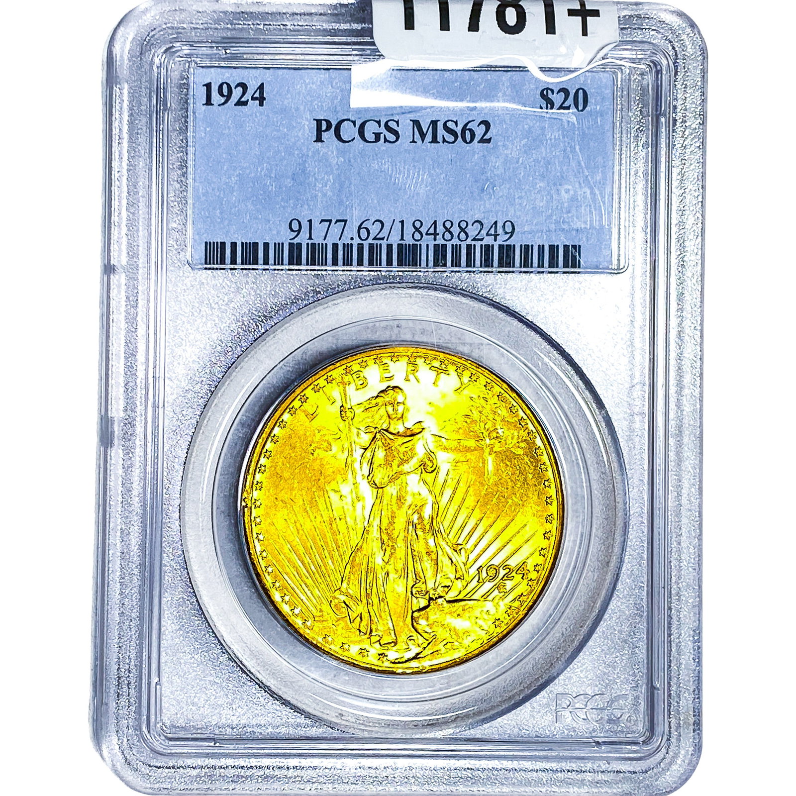 1924 $20 Gold Double Eagle PCGS MS62 (1 of 4)