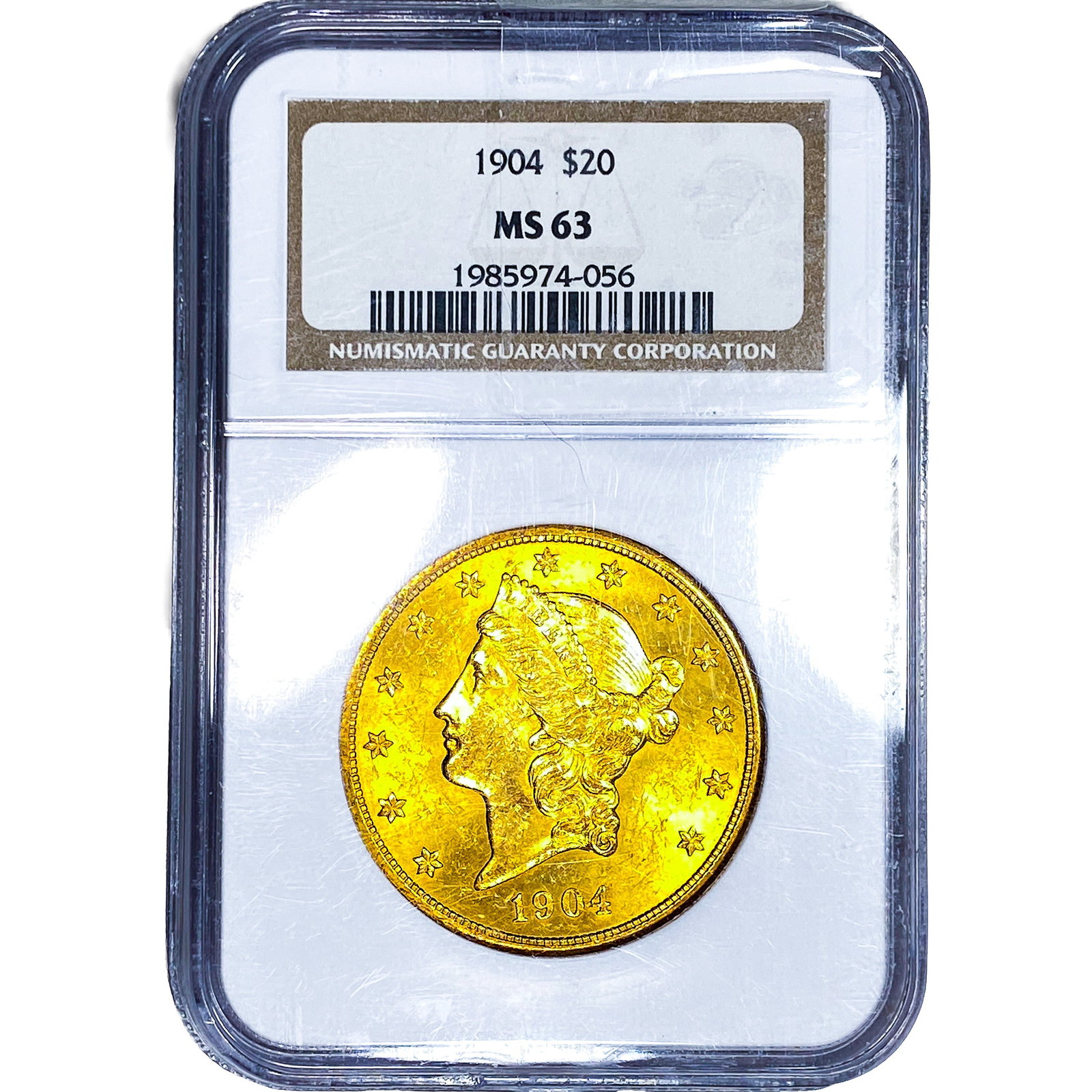 1904 $20 Gold Double Eagle NGC MS63 (1 of 4)