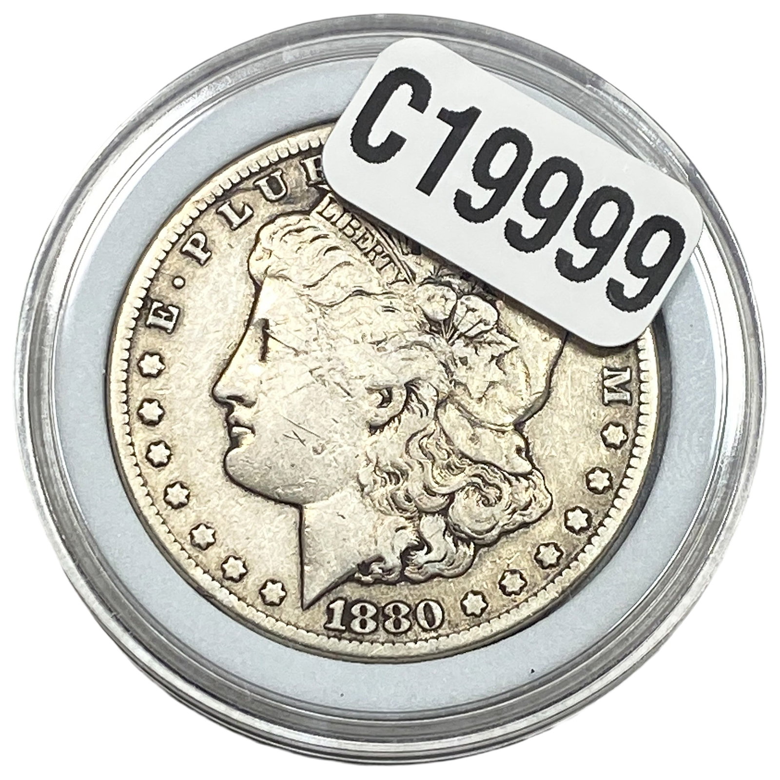 1880-CC Morgan Silver Dollar (1 of 2)