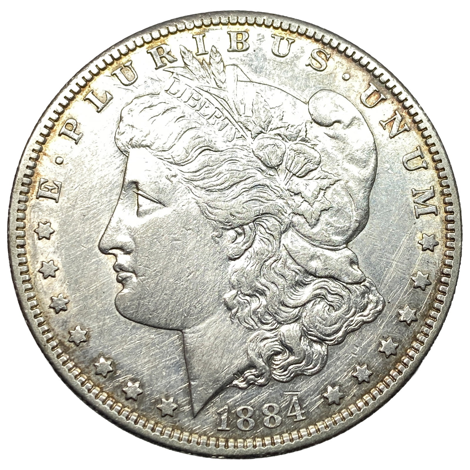 1884-S Morgan Silver Dollar (1 of 2)