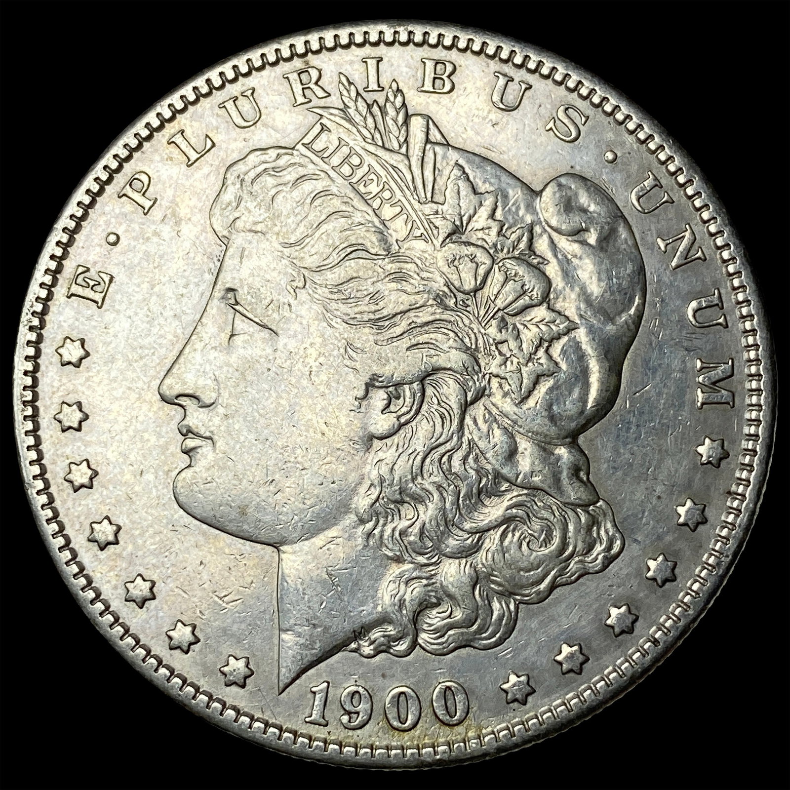 1900-S Silver Morgan Dollar NEARLY UNCIRCULATED (1 of 2)