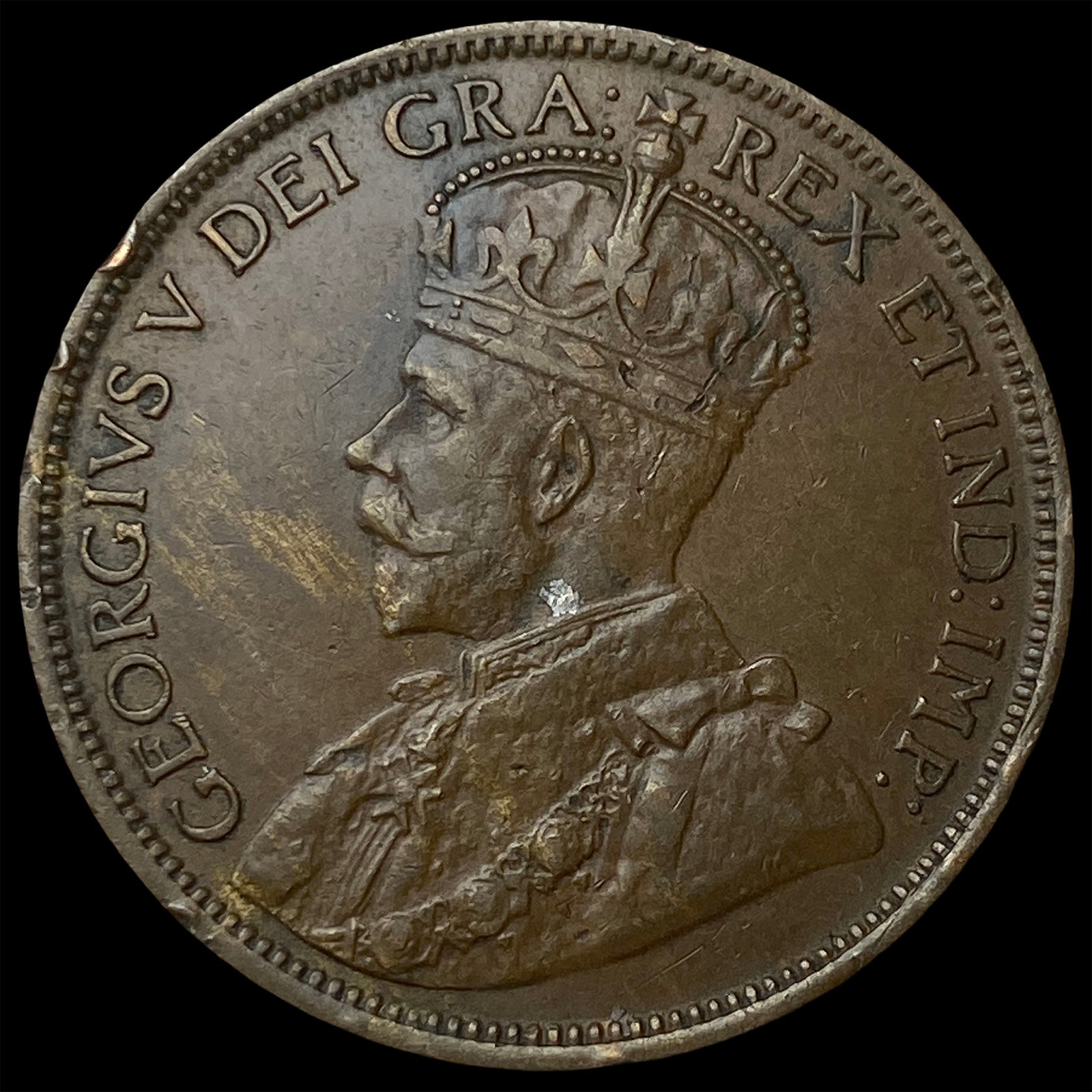 1917 Newfoundland Bronze One Cent CLOSELY UNCIRCULATED (1 of 2)