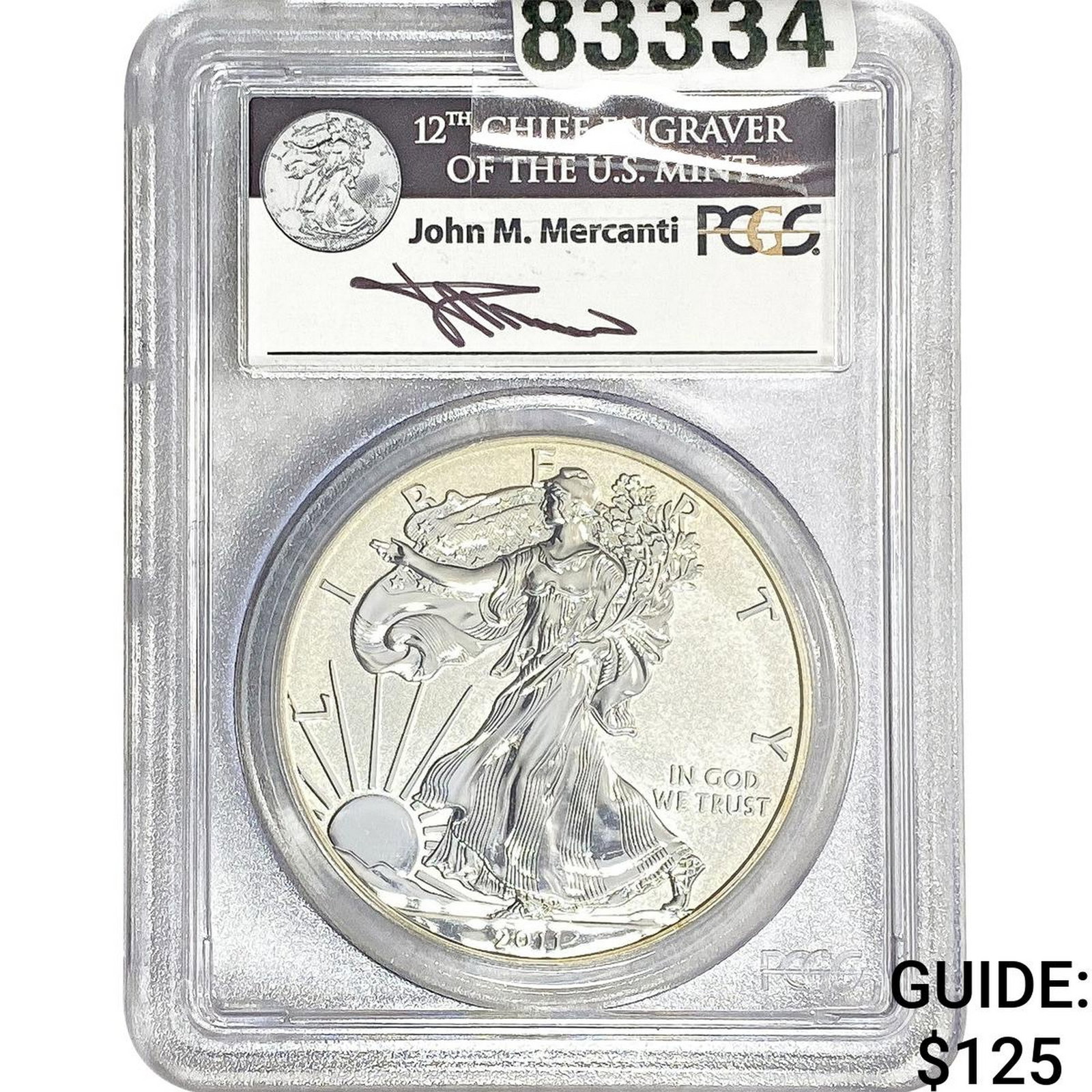 2011-P Silver Eagle PCGS PR70 25th Anniversary (1 of 2)