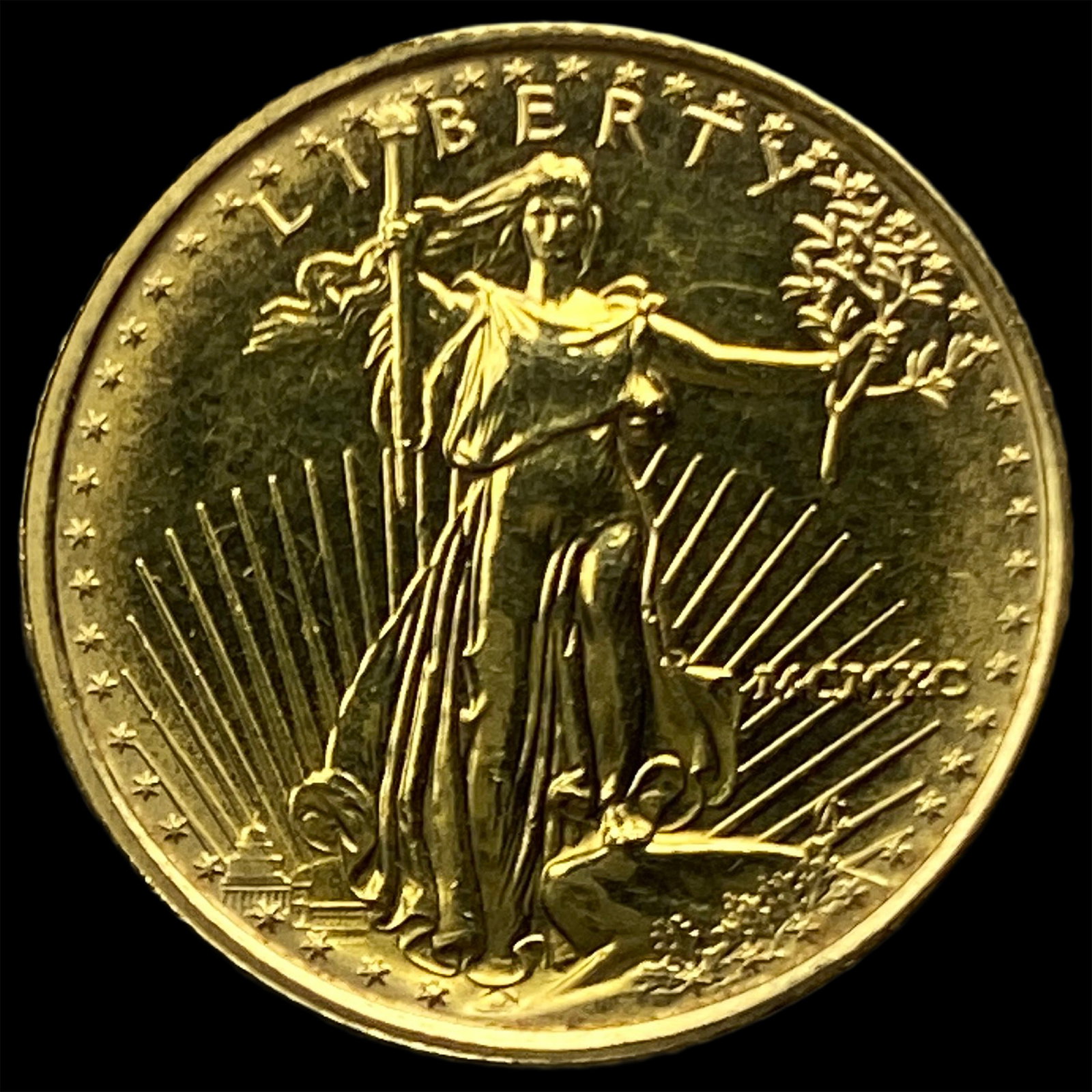 1/10 oz Gold American Eagle $5 SUPERB GEM BU (1 of 2)