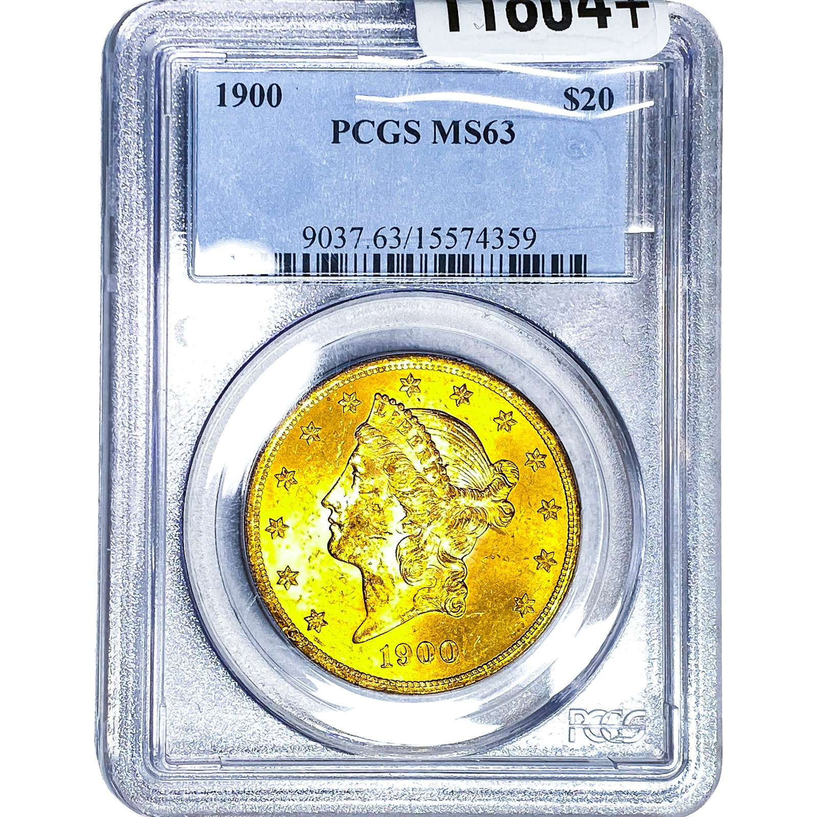 1900 $20 Gold Double Eagle PCGS MS63 (1 of 4)