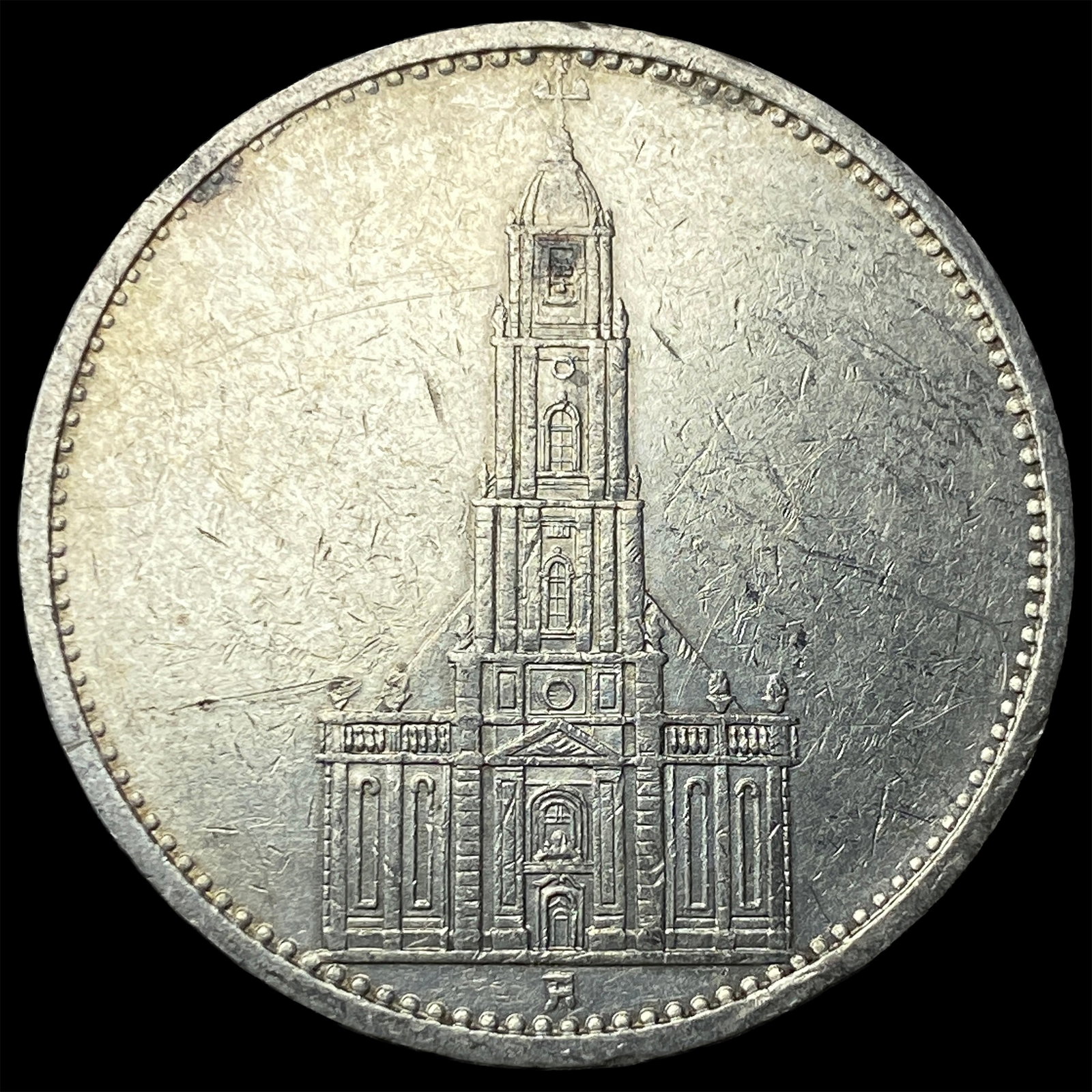 1935A Germany Silver 5 Reichsmark: 1935A Germany Silver 5 Reichsmark