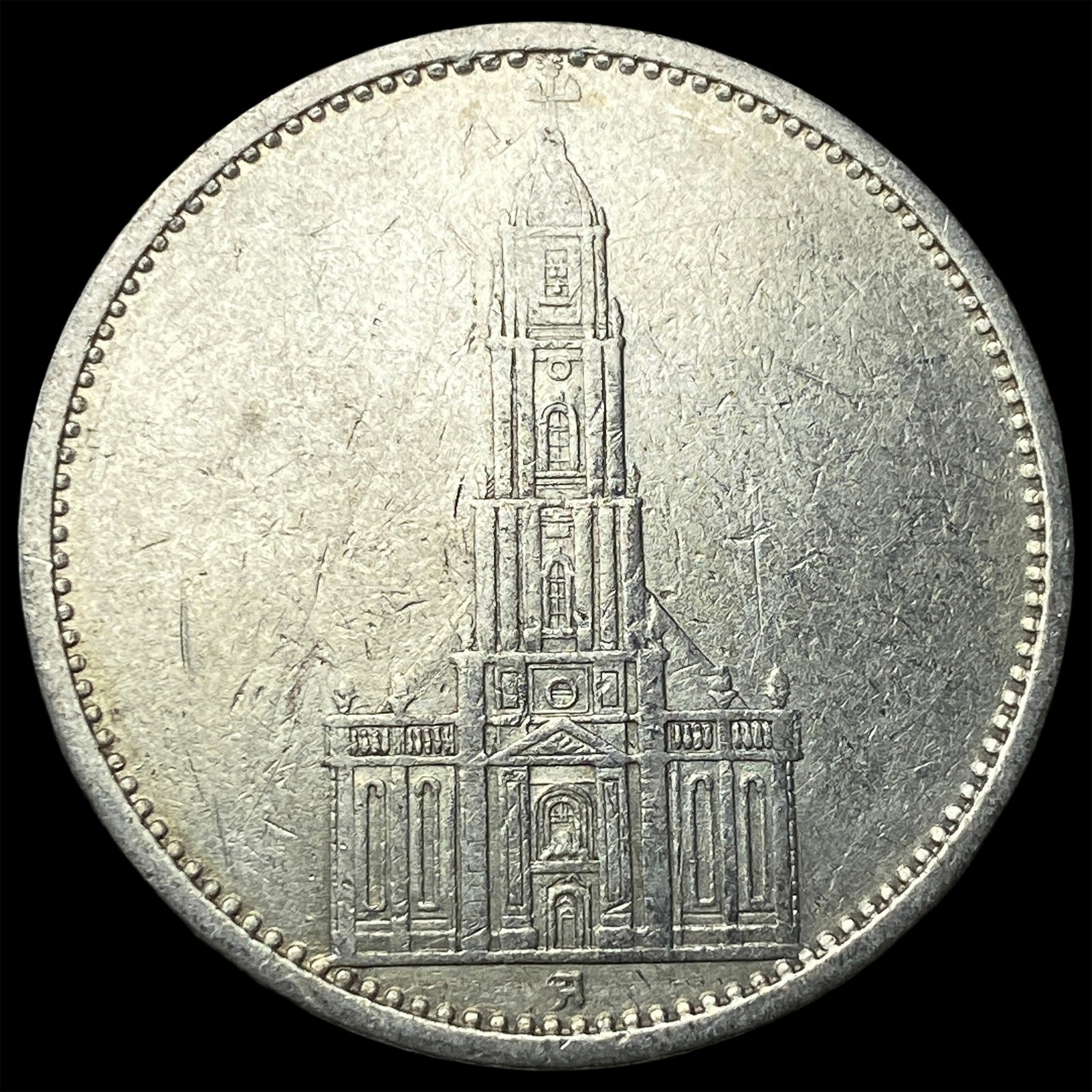 1935A Germany Silver 5 Reichsmark: 1935A Germany Silver 5 Reichsmark
