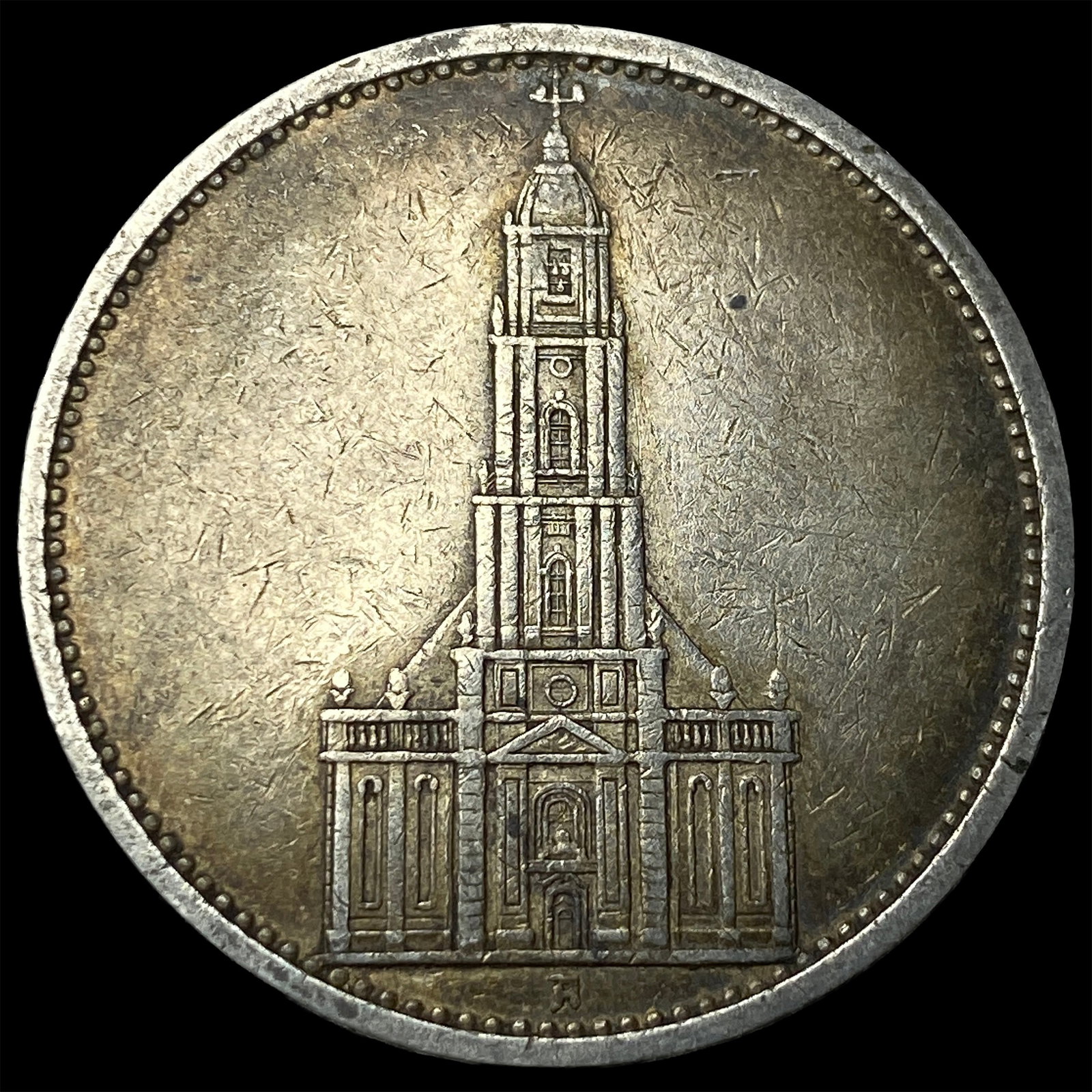 1934A Germany Silver 5 Reichsmark: 1934A Germany Silver 5 Reichsmark