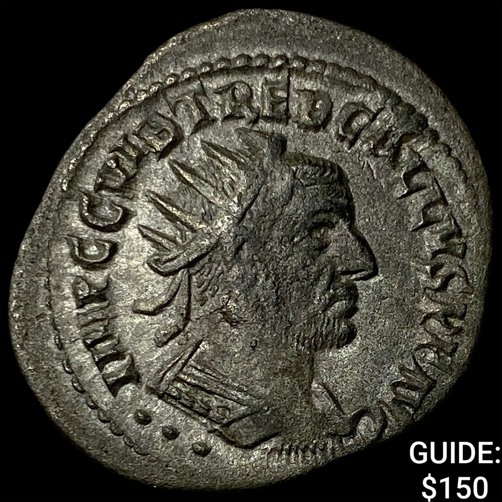 Roman Trebonianus Gallus 251-253 BI Antoninianus: Roman Trebonianus Gallus 251-253 BI Antoninianus