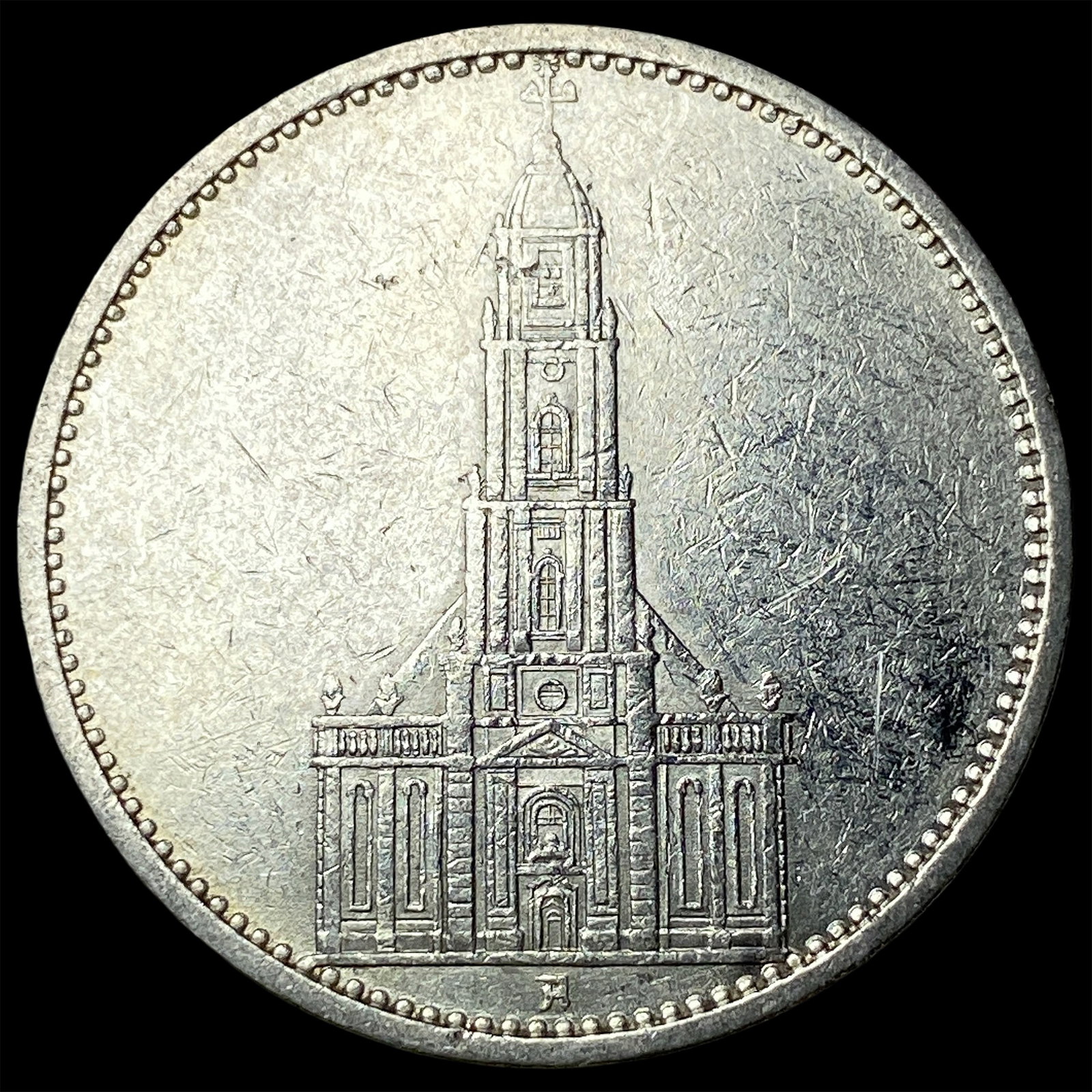 1935A Germany Silver 5 Reichsmark: 1935A Germany Silver 5 Reichsmark