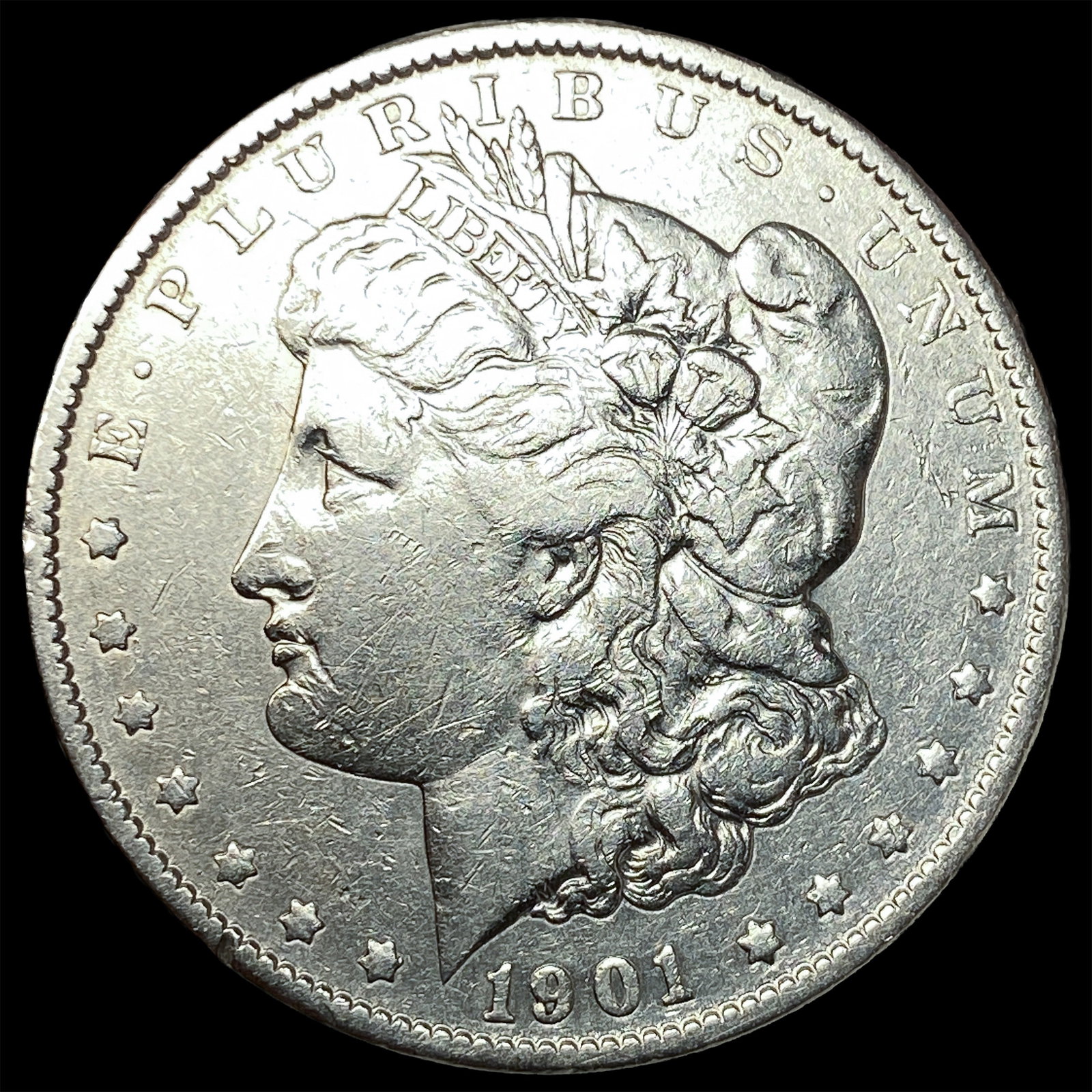 1901 Morgan Silver Dollar CLOSELY UNCIRCULATED (1 of 2)