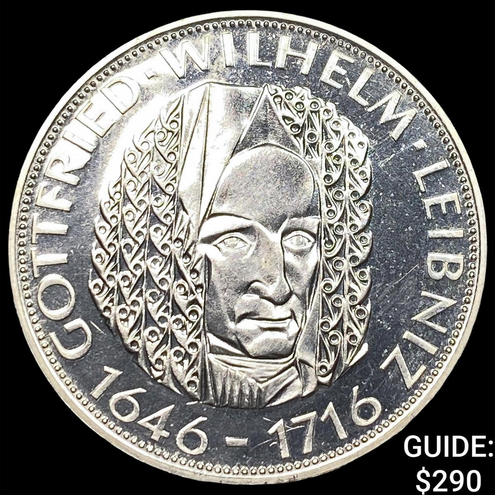 1966 Germany Proof Silver 5 Marks GEM PROOF (1 of 2)