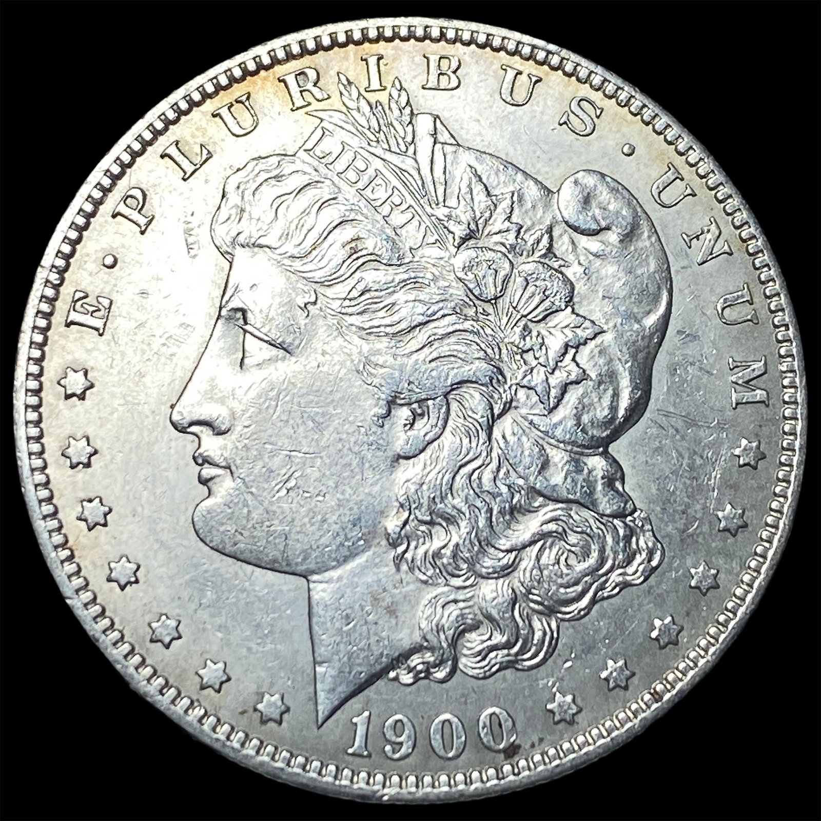 1900-S Silver Morgan Dollar CLOSELY UNCIRCULATED: 1900-S Silver Morgan Dollar CLOSELY UNCIRCULATED