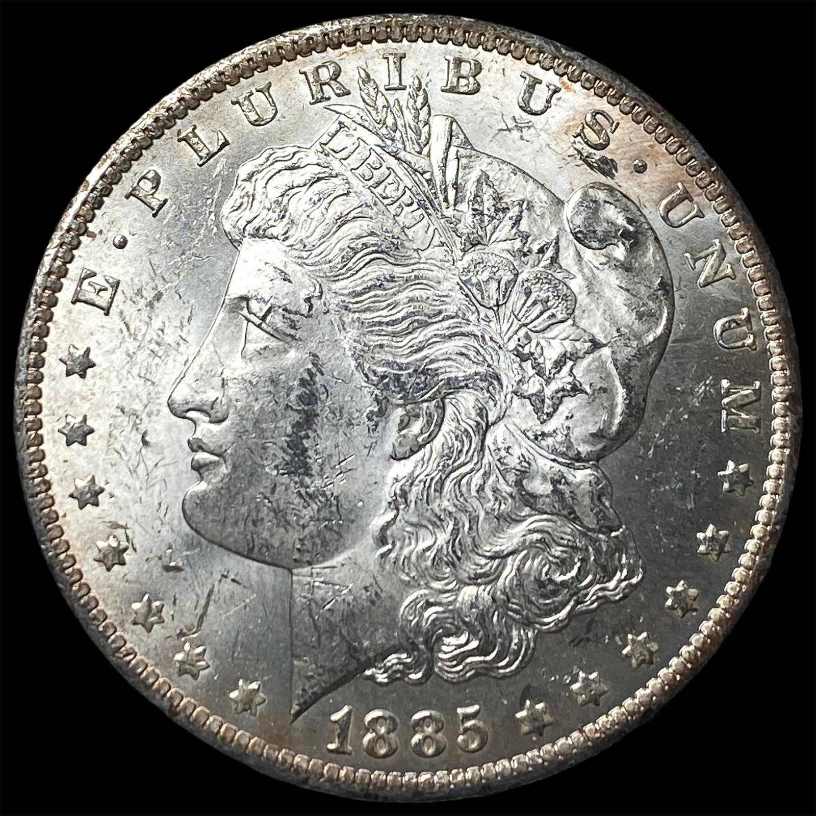 1885-O Silver Morgan Dollar UNCIRCULATED: 1885-O Silver Morgan Dollar UNCIRCULATED