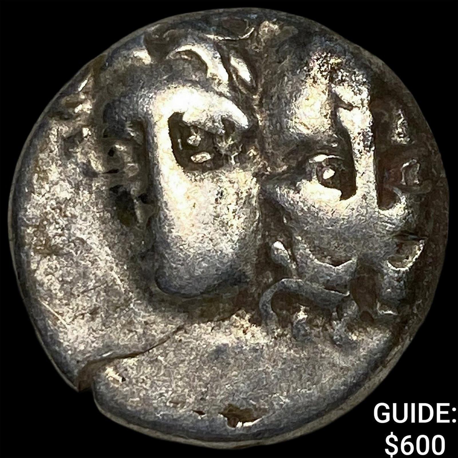 Greece Moesia, Istros 4th Cent. BC Silver Drachm NEARLY UNCIRCULATED (1 of 2)