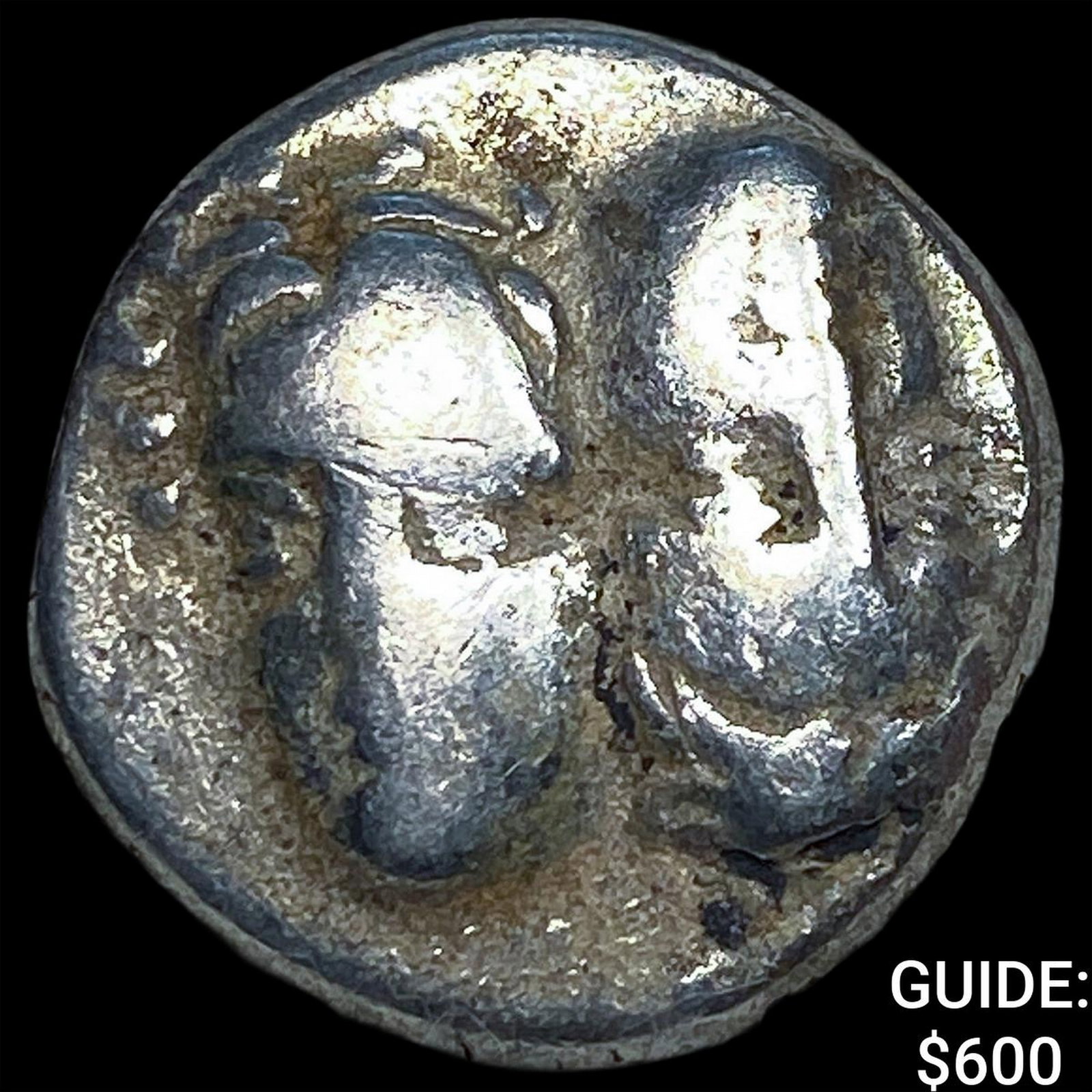 Greece Moesia, Istros 4th Cent. BC Silver Drachm NEARLY UNCIRCULATED: Greece Moesia, Istros 4th Cent. BC Silver Drachm NEARLY UNCIRCULATED