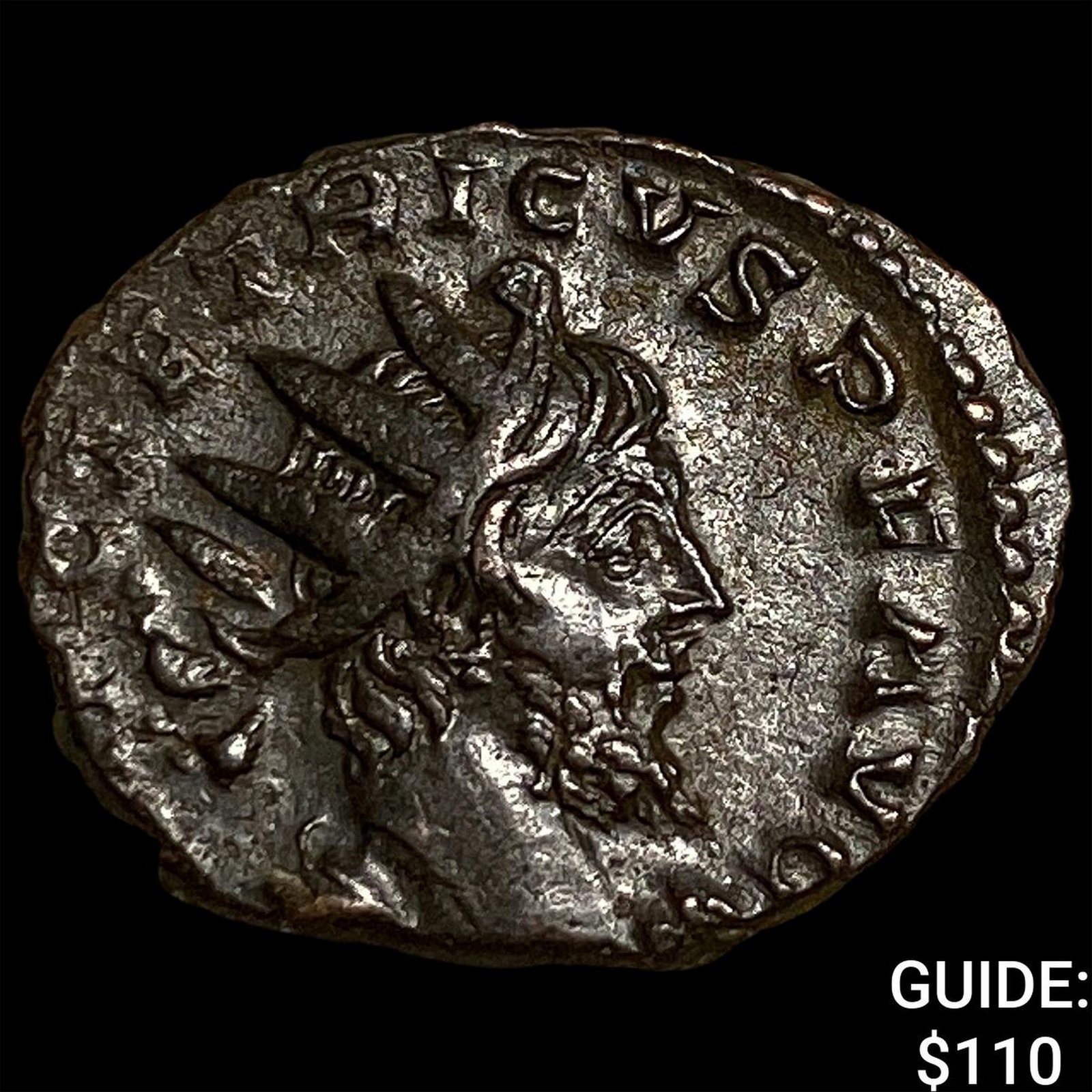 Roman Tetricus 271-274 AD Antoninianus CHOICE AU: Roman Tetricus 271-274 AD Antoninianus CHOICE AU