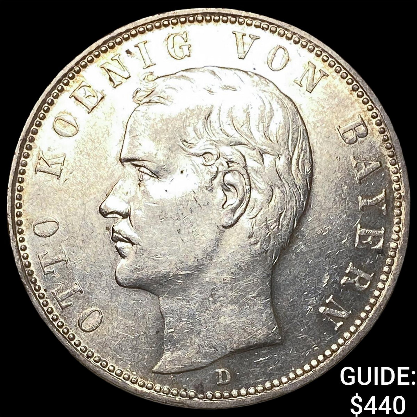 1913D Bavaria Silver 5 Mark (1 of 2)