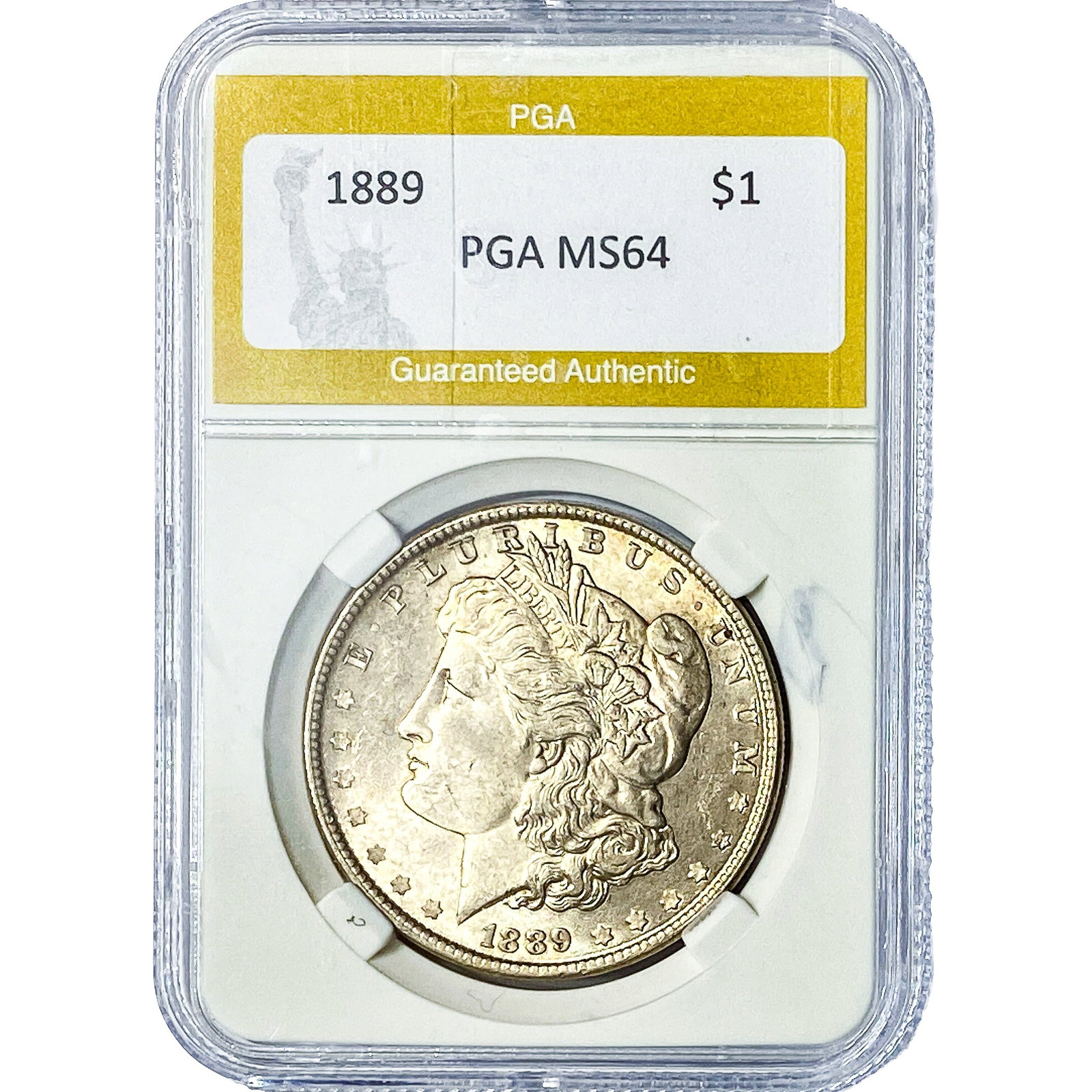 1889 Morgan Silver Dollar PGA MS64 (1 of 2)