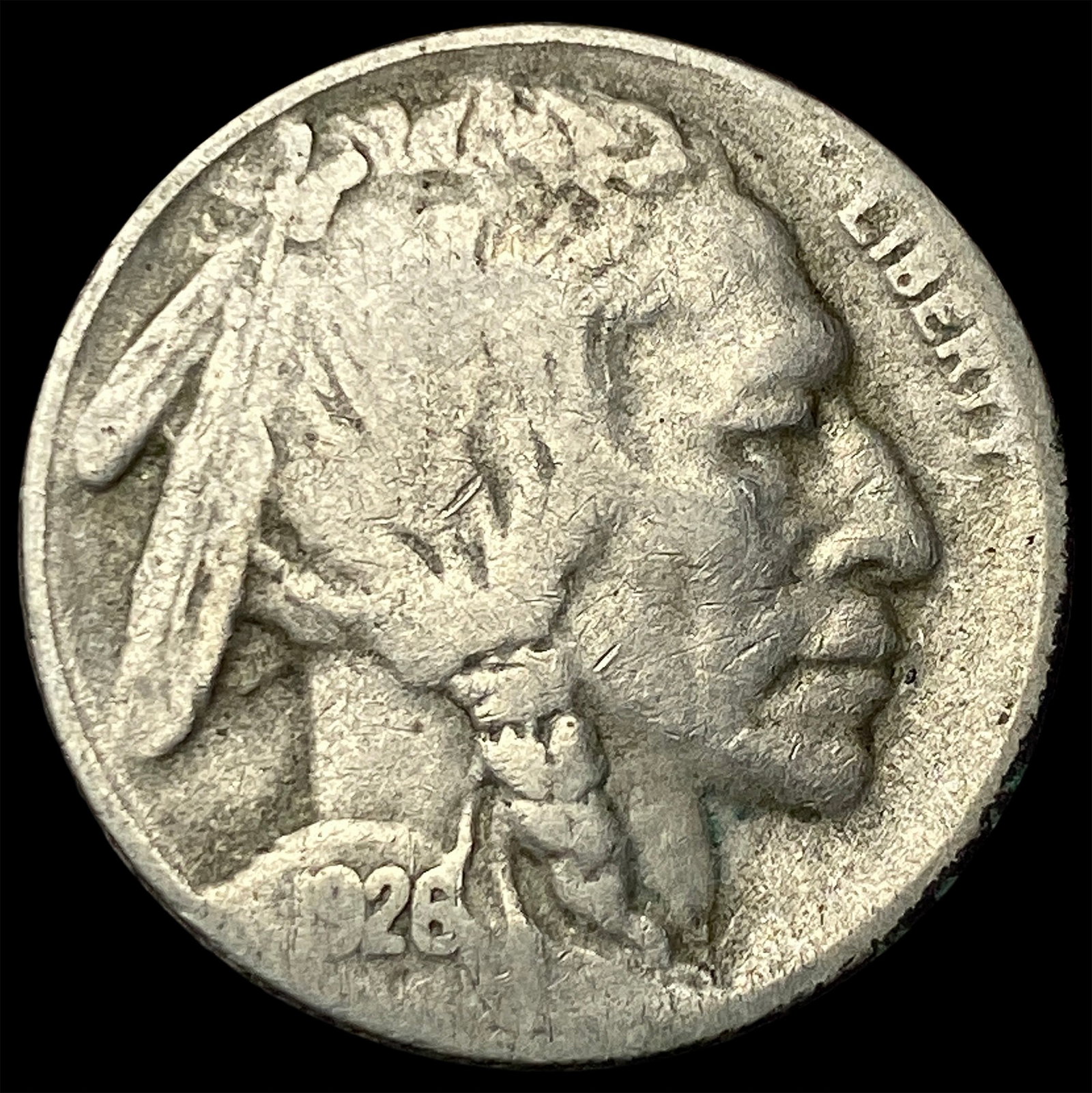 1926-S Buffalo Nickel ABOUT UNCIRCULATED: 1926-S Buffalo Nickel ABOUT UNCIRCULATED