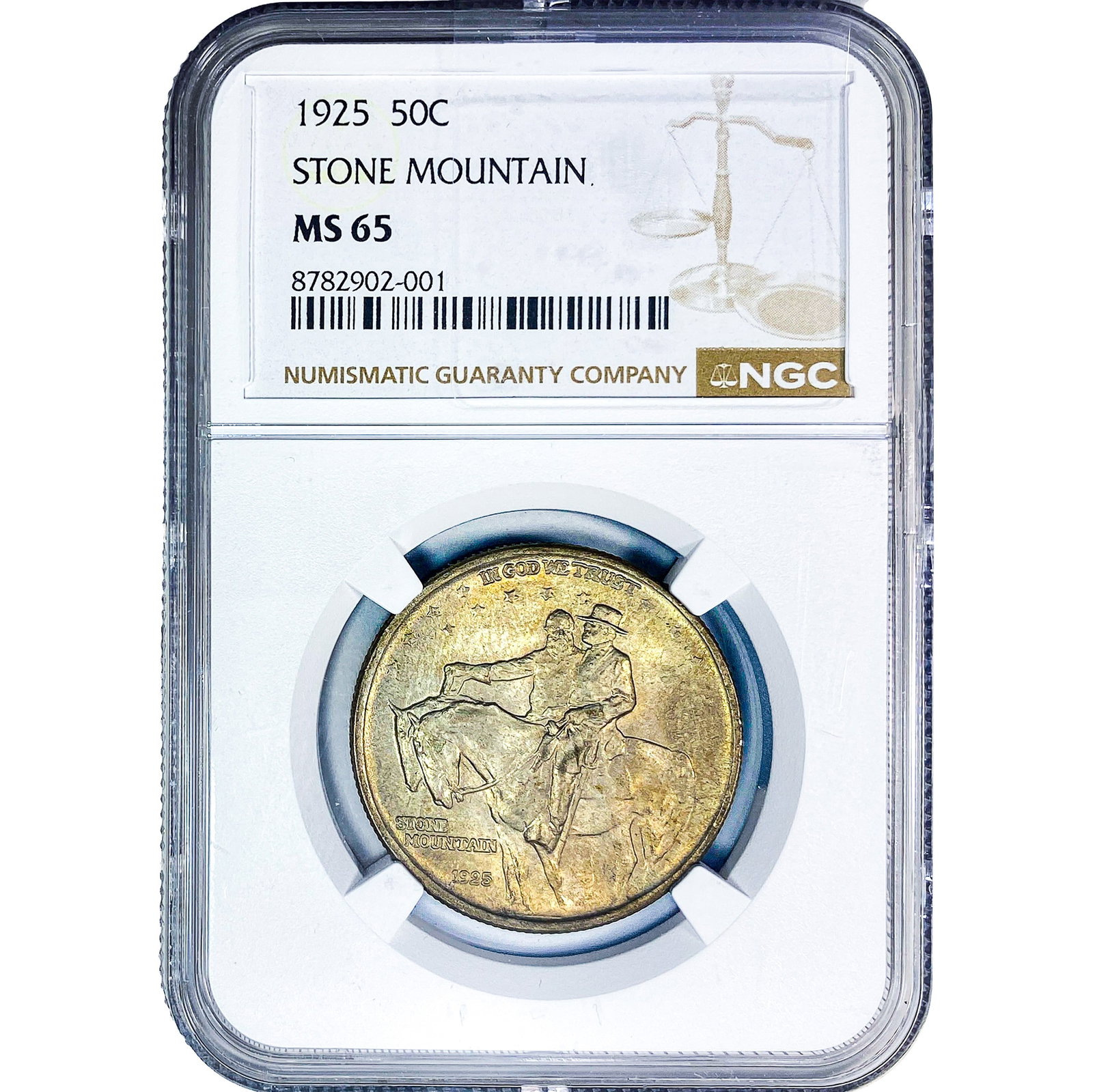 1925 Stone Mountain Half Dollar NGC MS65 (1 of 2)