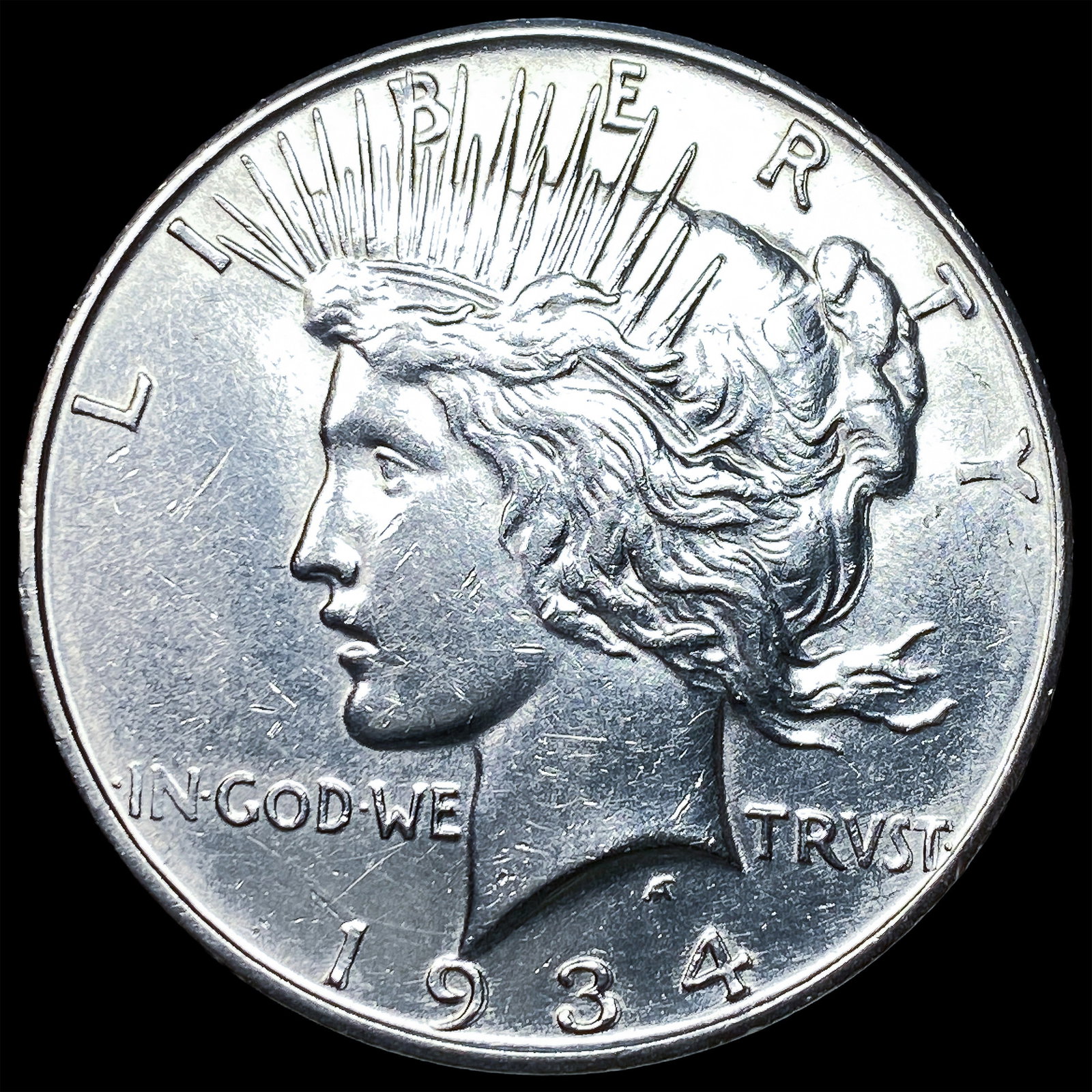 1934-D Silver Peace Dollar UNCIRCULATED: 1934-D Silver Peace Dollar UNCIRCULATED