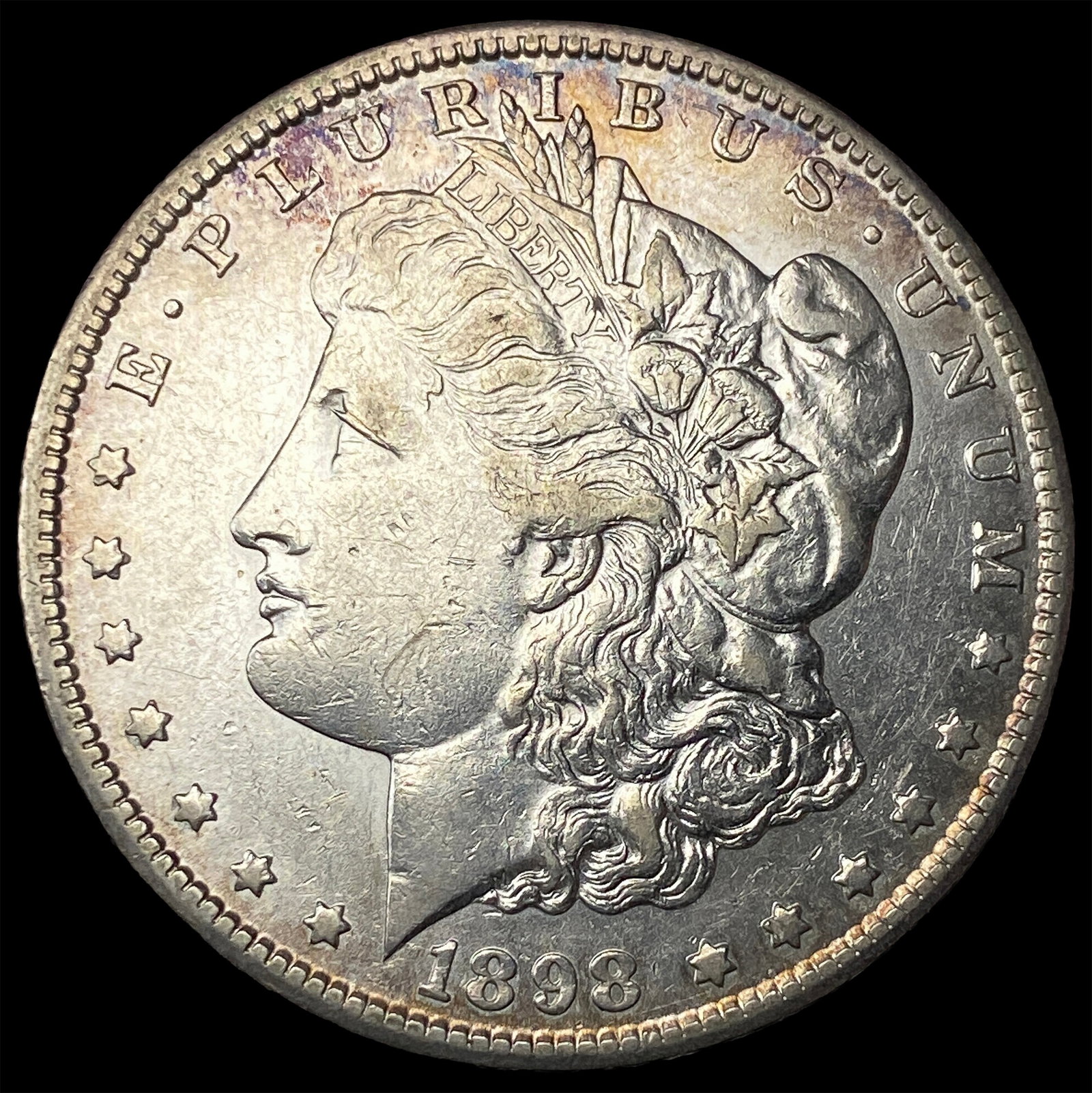 1898-S Silver Morgan Dollar CHOICE AU (1 of 2)