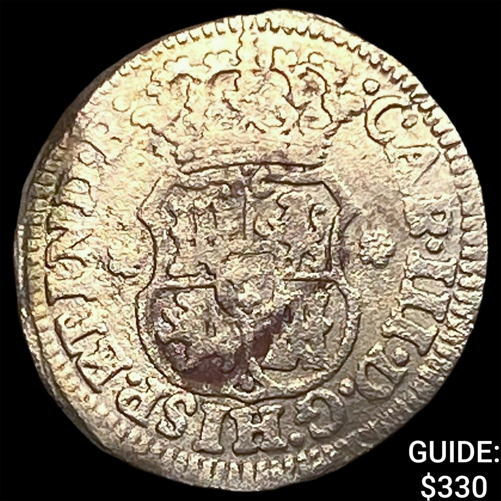 1770M Mexico City, Mexico Silver 1/2 Real Pillar (1 of 2)