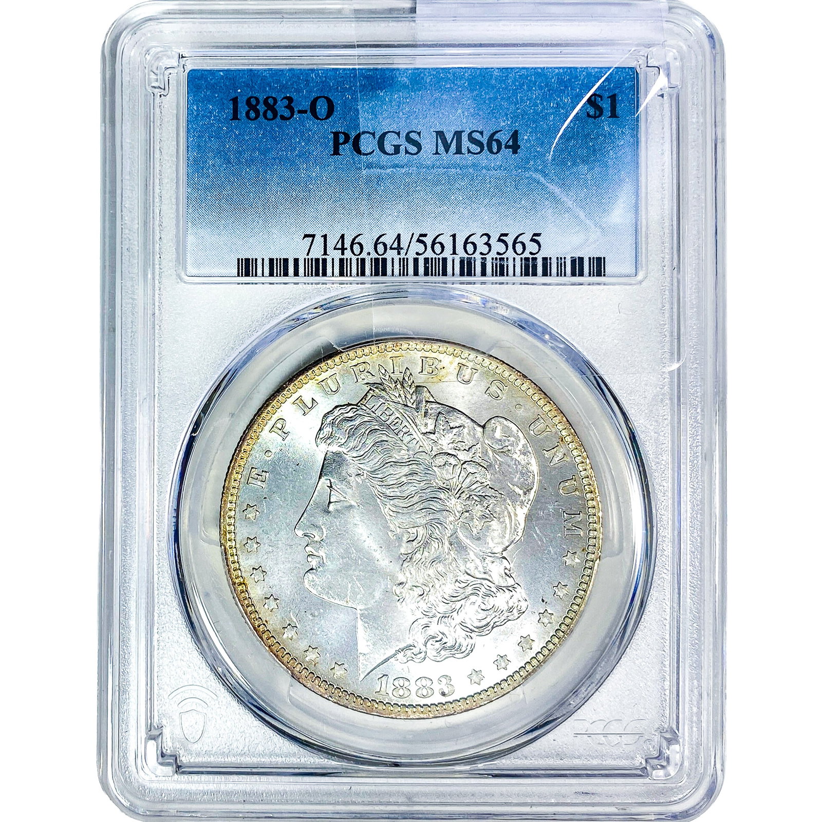 1883-O Morgan Silver Dollar PCGS MS64: 1883-O Morgan Silver Dollar PCGS MS64