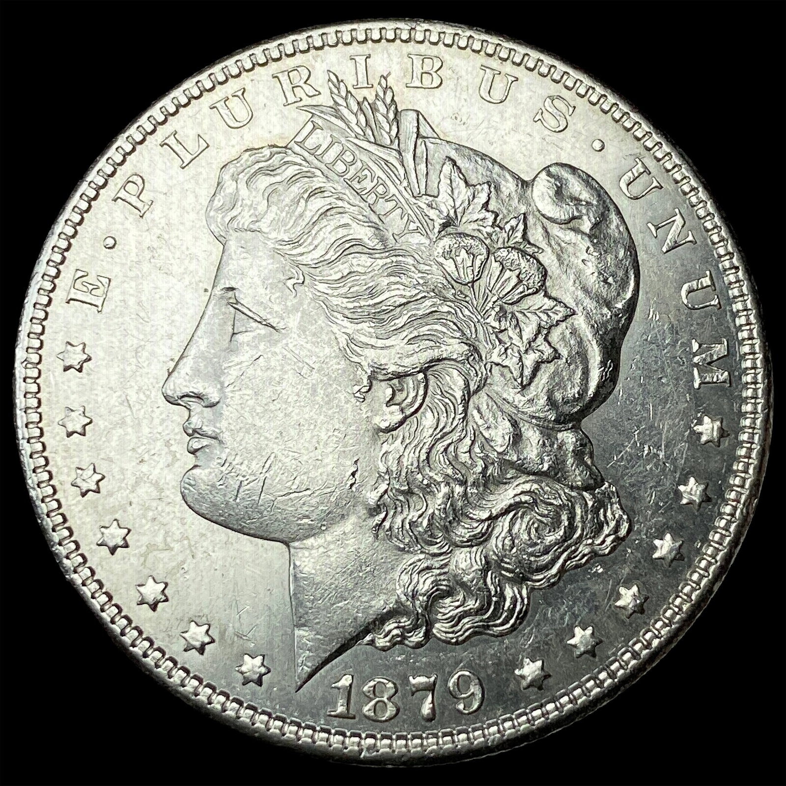 1879-S Rev 78 Silver Morgan Dollar UNCIRCULATED: 1879-S Rev 78 Silver Morgan Dollar UNCIRCULATED