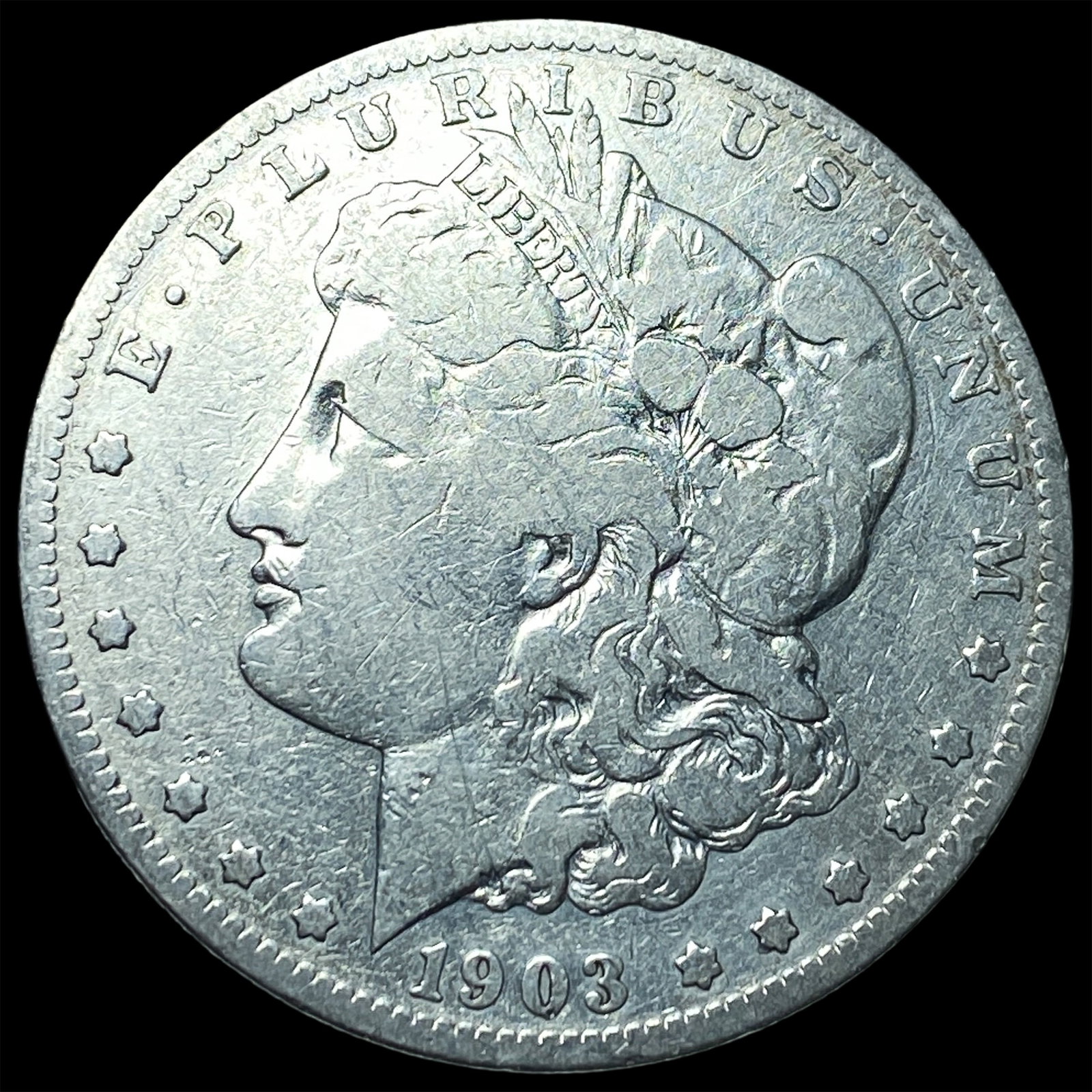 1903-S Silver Morgan Dollar NICELY CIRCULATED: 1903-S Silver Morgan Dollar NICELY CIRCULATED