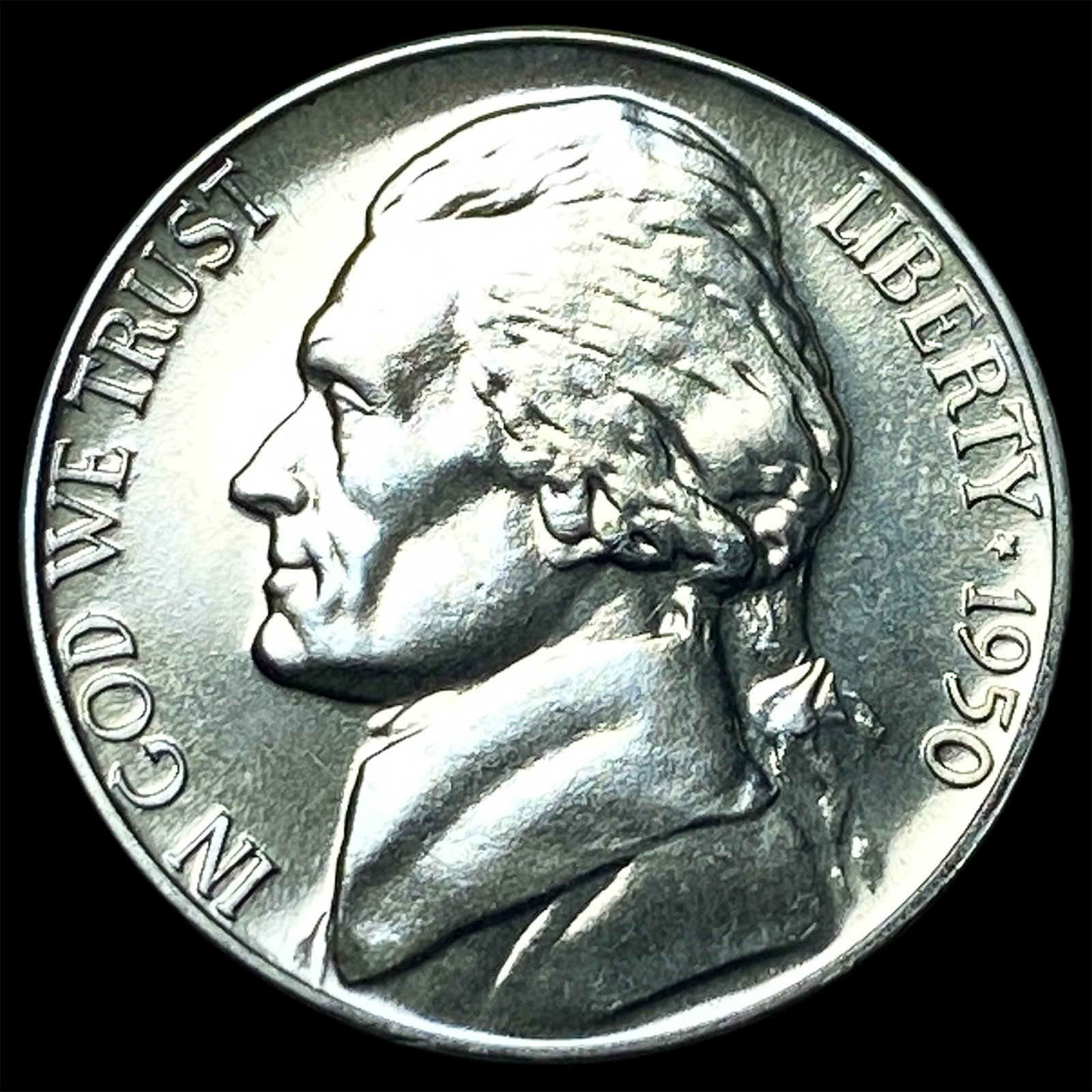 1950 Jefferson Nickel CHOICE PROOF (1 of 2)