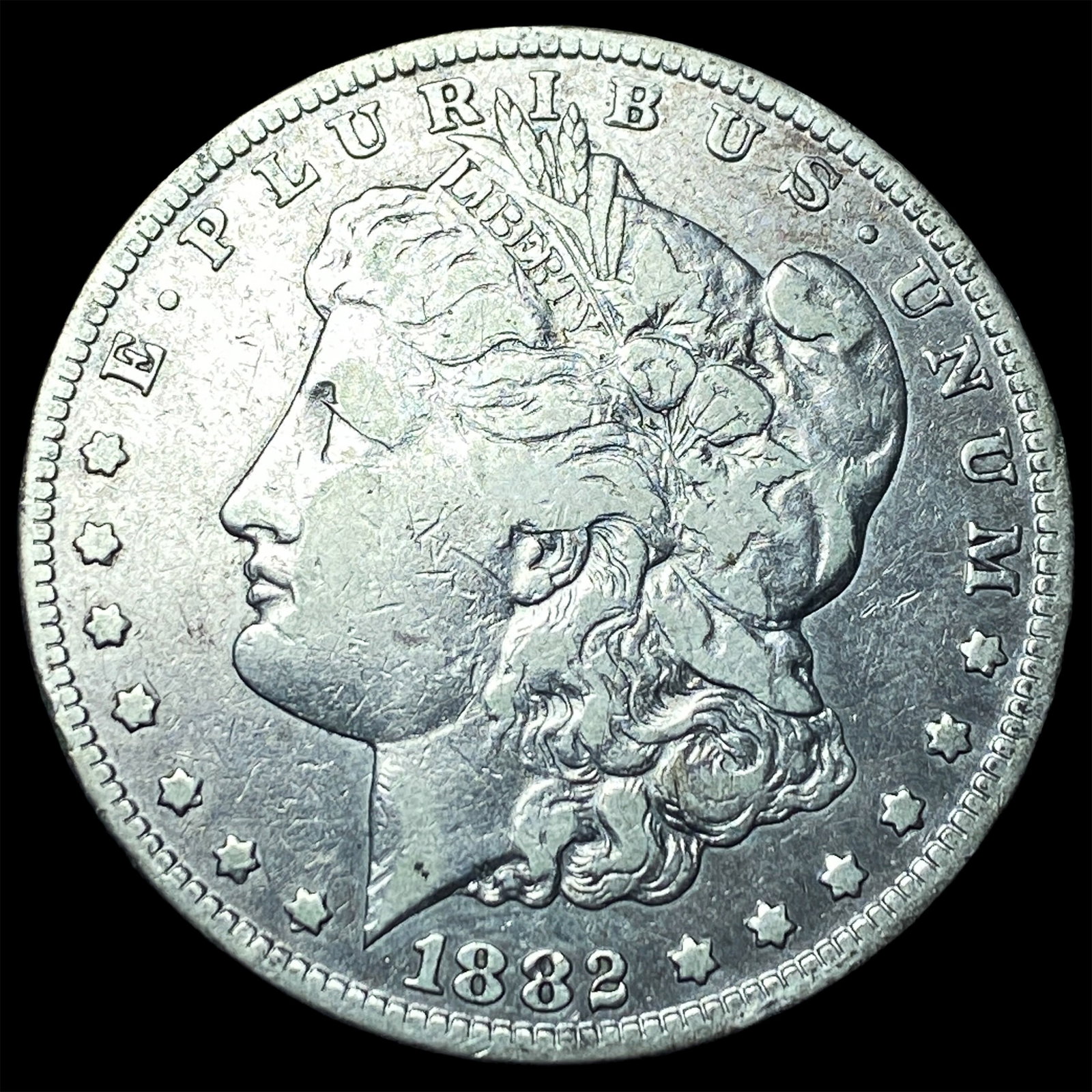 1882-CC Morgan Silver Dollar NICELY CIRCULATED (1 of 2)
