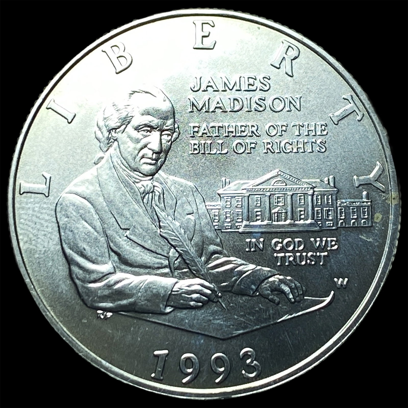 1993-W Bill of Rights Silver Half Dollar GEM BU (1 of 2)