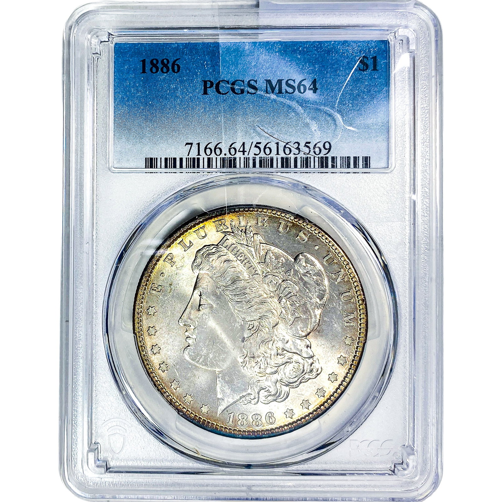 1886 Morgan Silver Dollar PCGS MS64 (1 of 2)