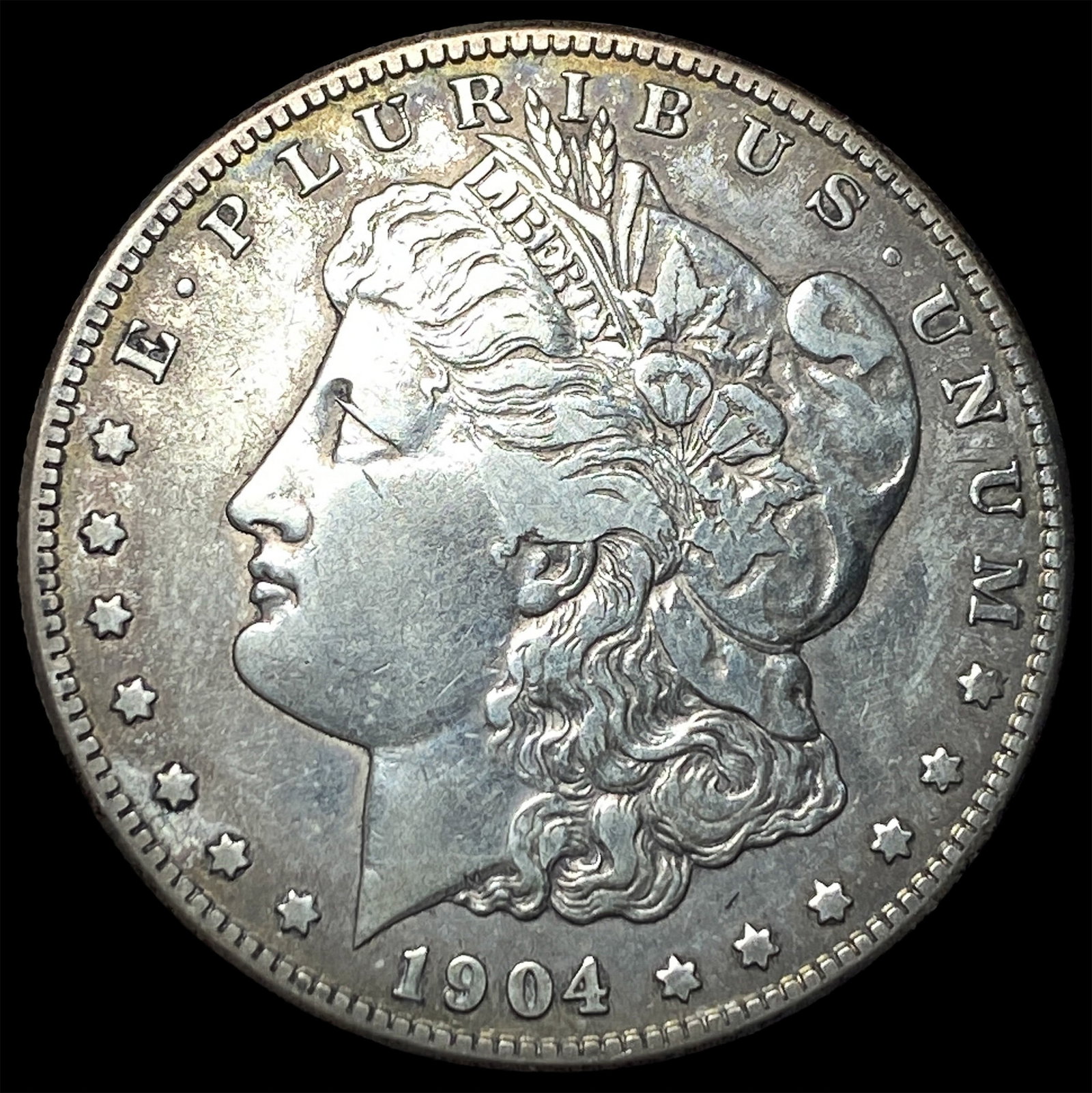 1904-S Silver Morgan Dollar NEARLY UNCIRCULATED: 1904-S Silver Morgan Dollar NEARLY UNCIRCULATED