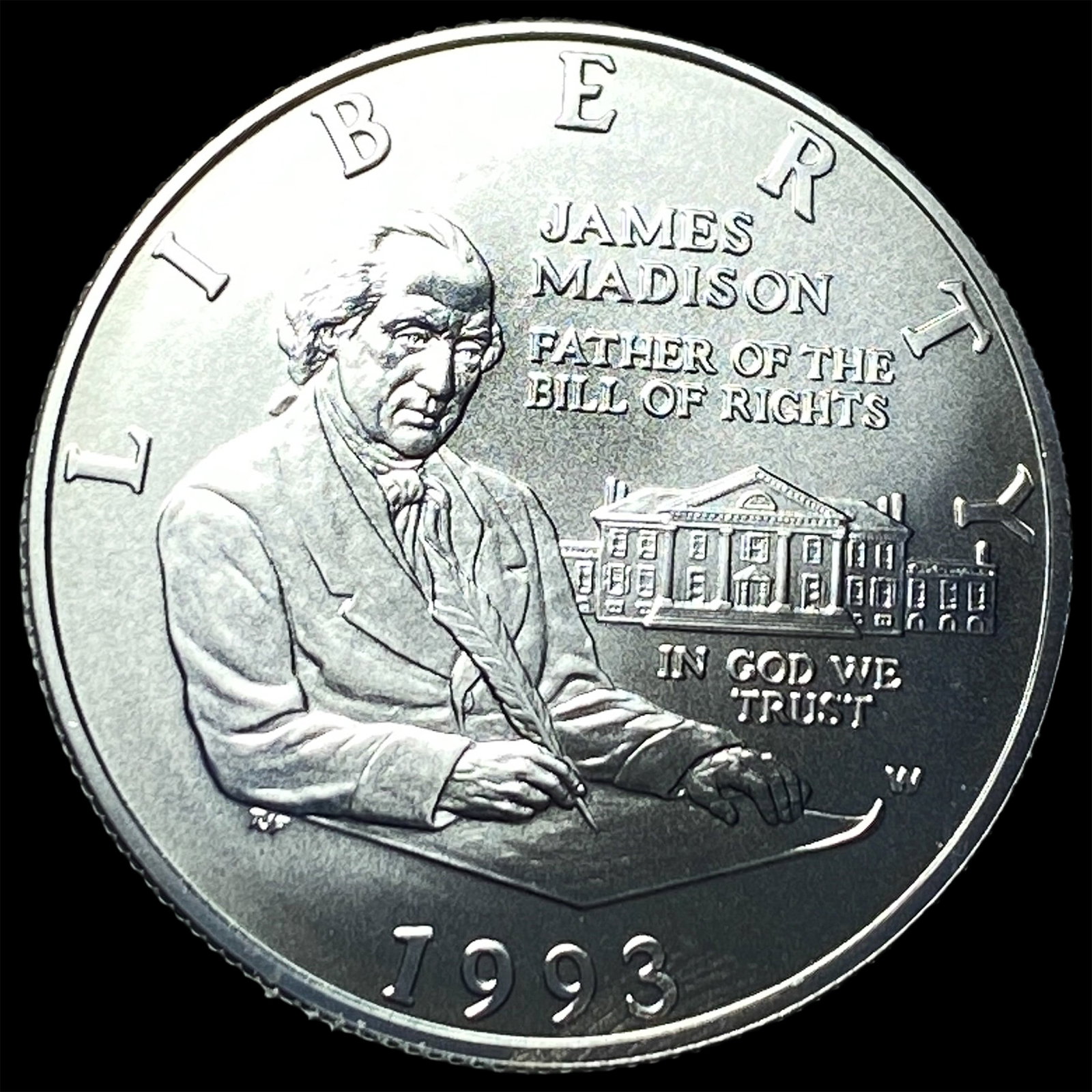 1993 Bill of Rights Silver Half Dollar GEM BU (1 of 2)